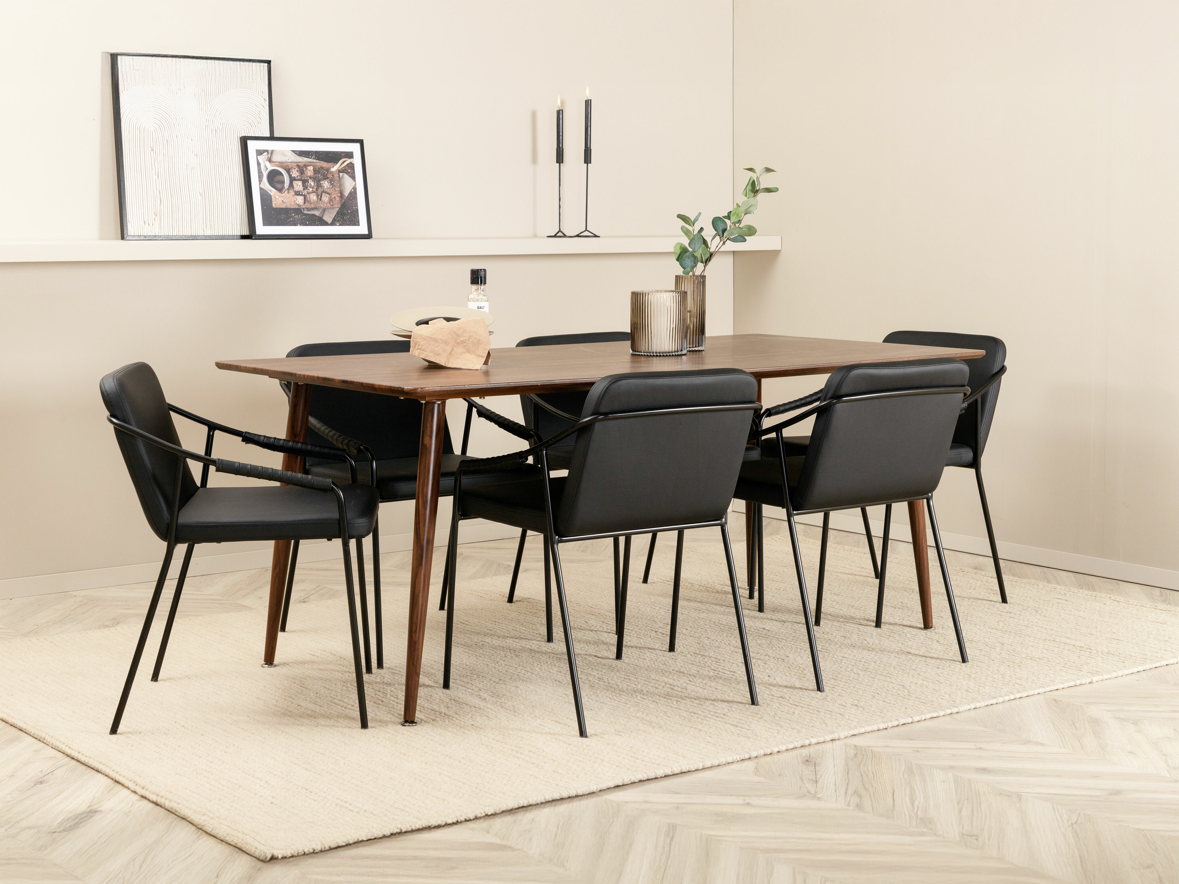 Маса и столове за трапезария Dallas 3872