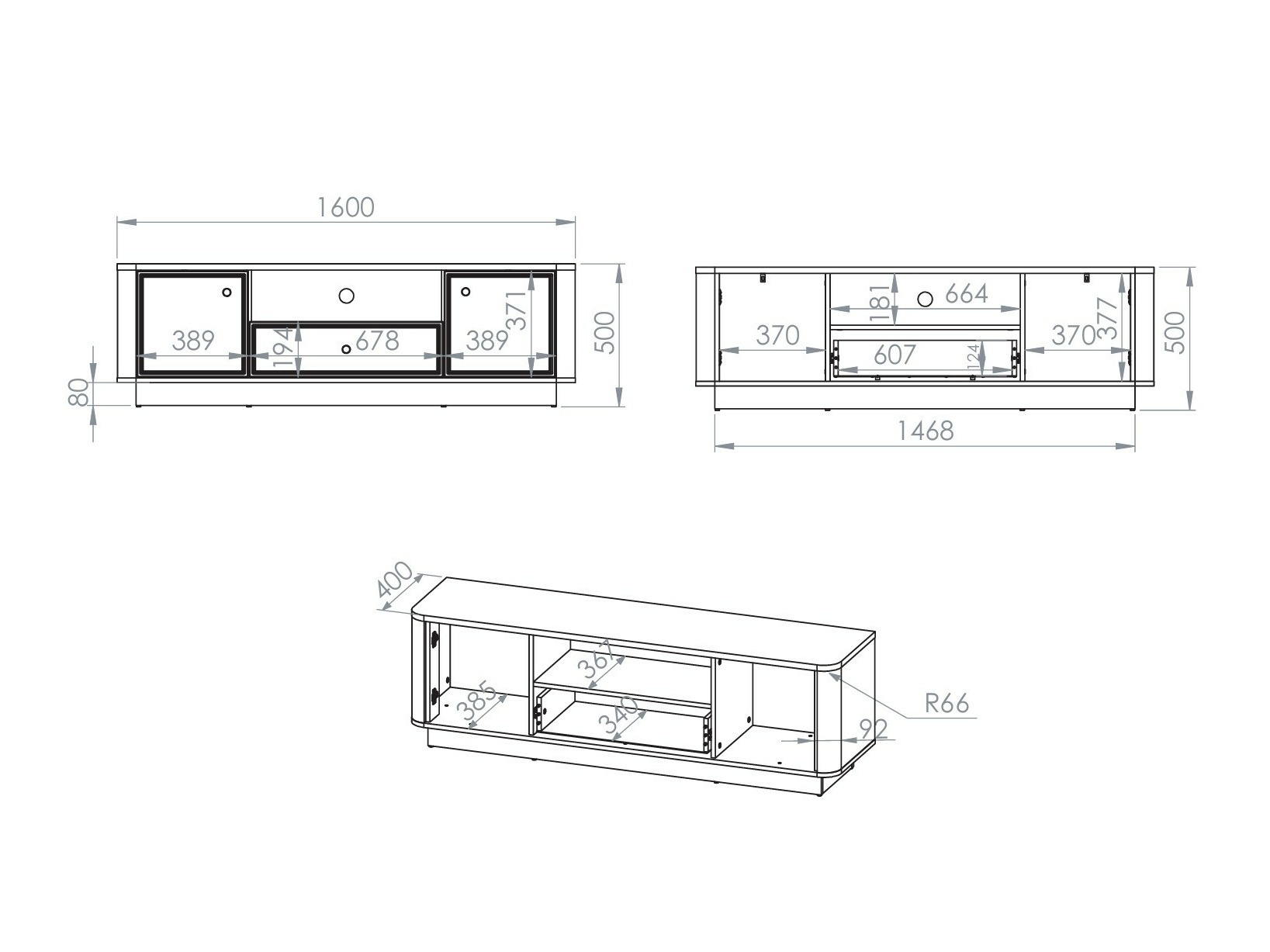 ТВ шкаф Cavrome 103