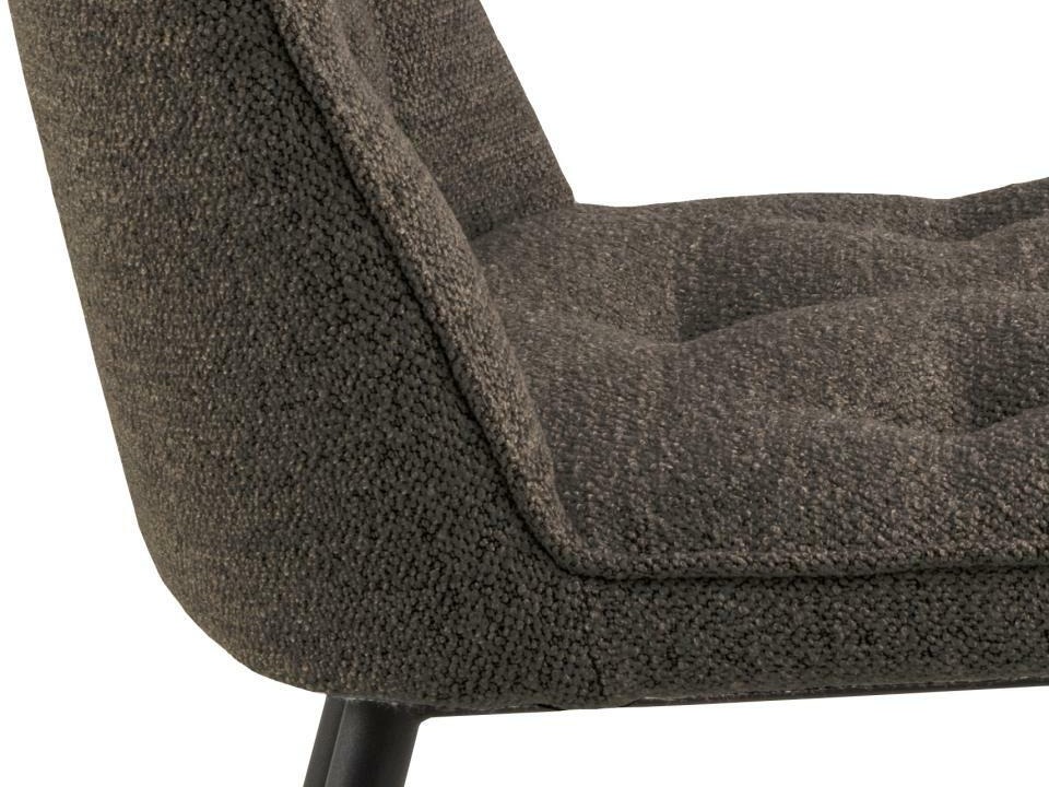 Маса и столове за трапезария Norsica 1012 (Taupe + Черен)