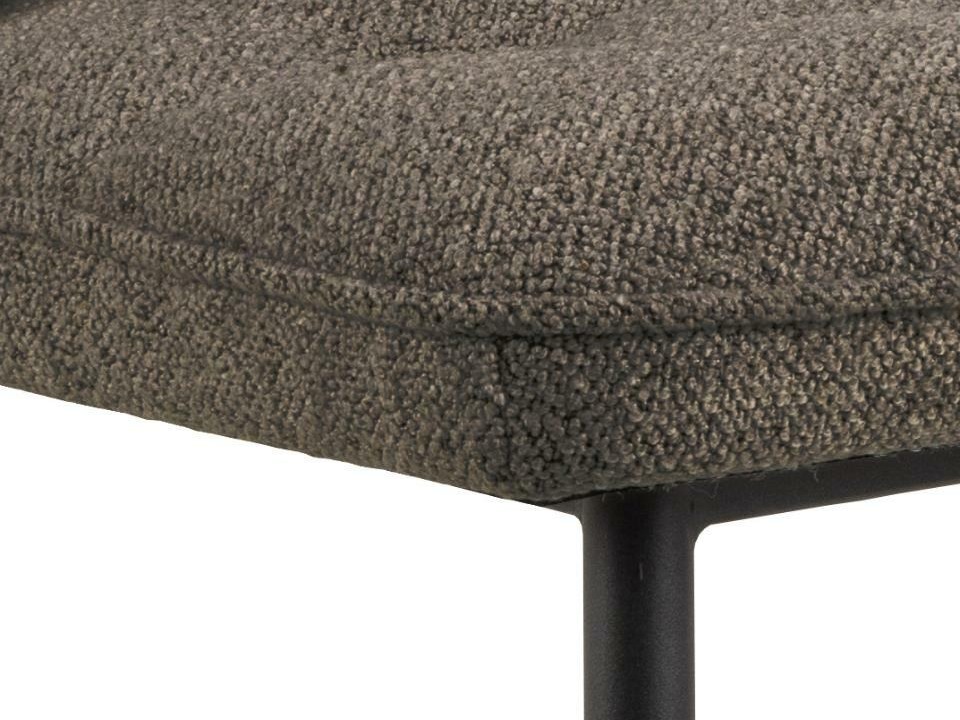 Маса и столове за трапезария Norsica 1012 (Taupe + Черен)