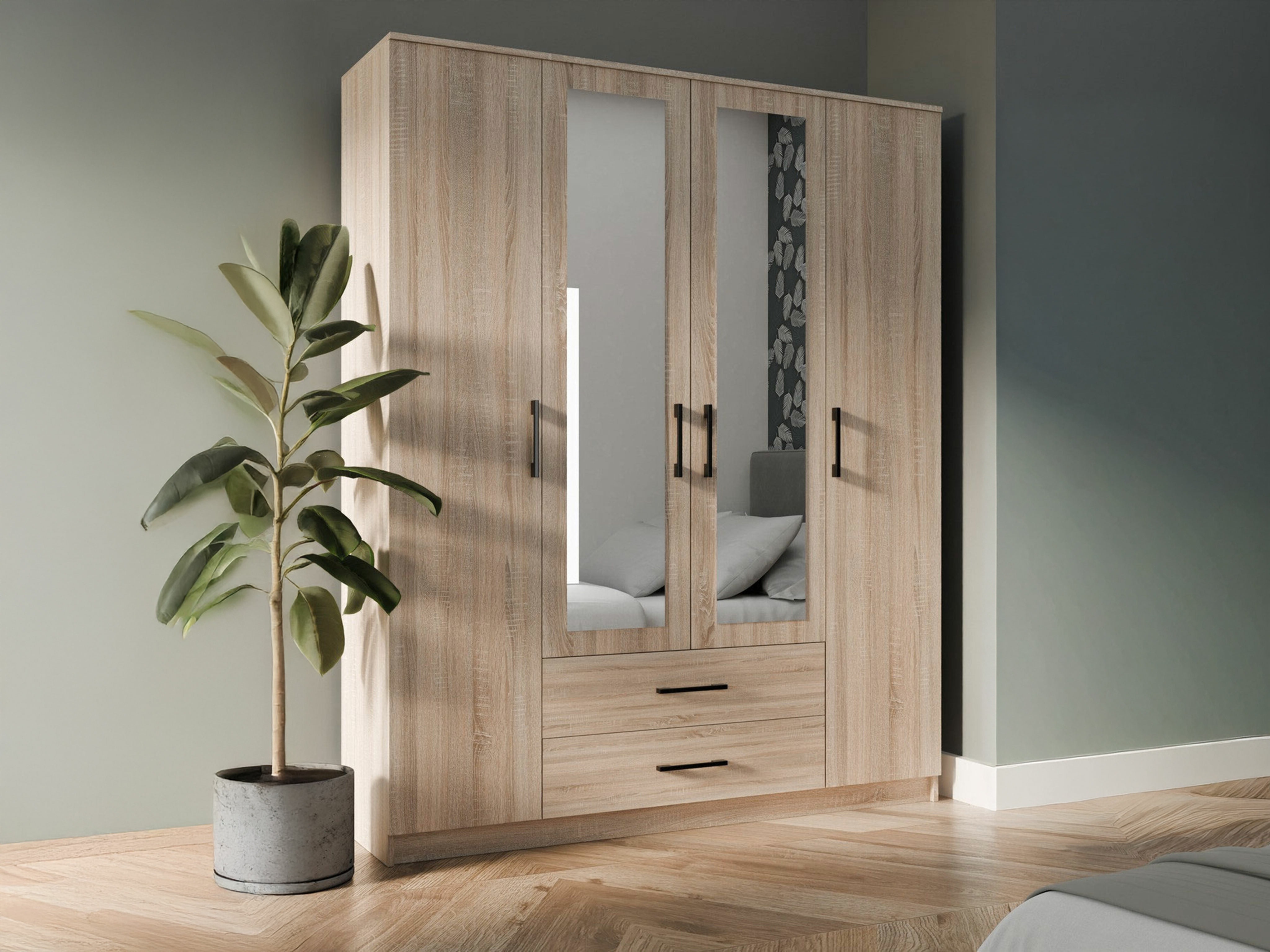 Гардероб Mandeville 117 (Сонома дъб)