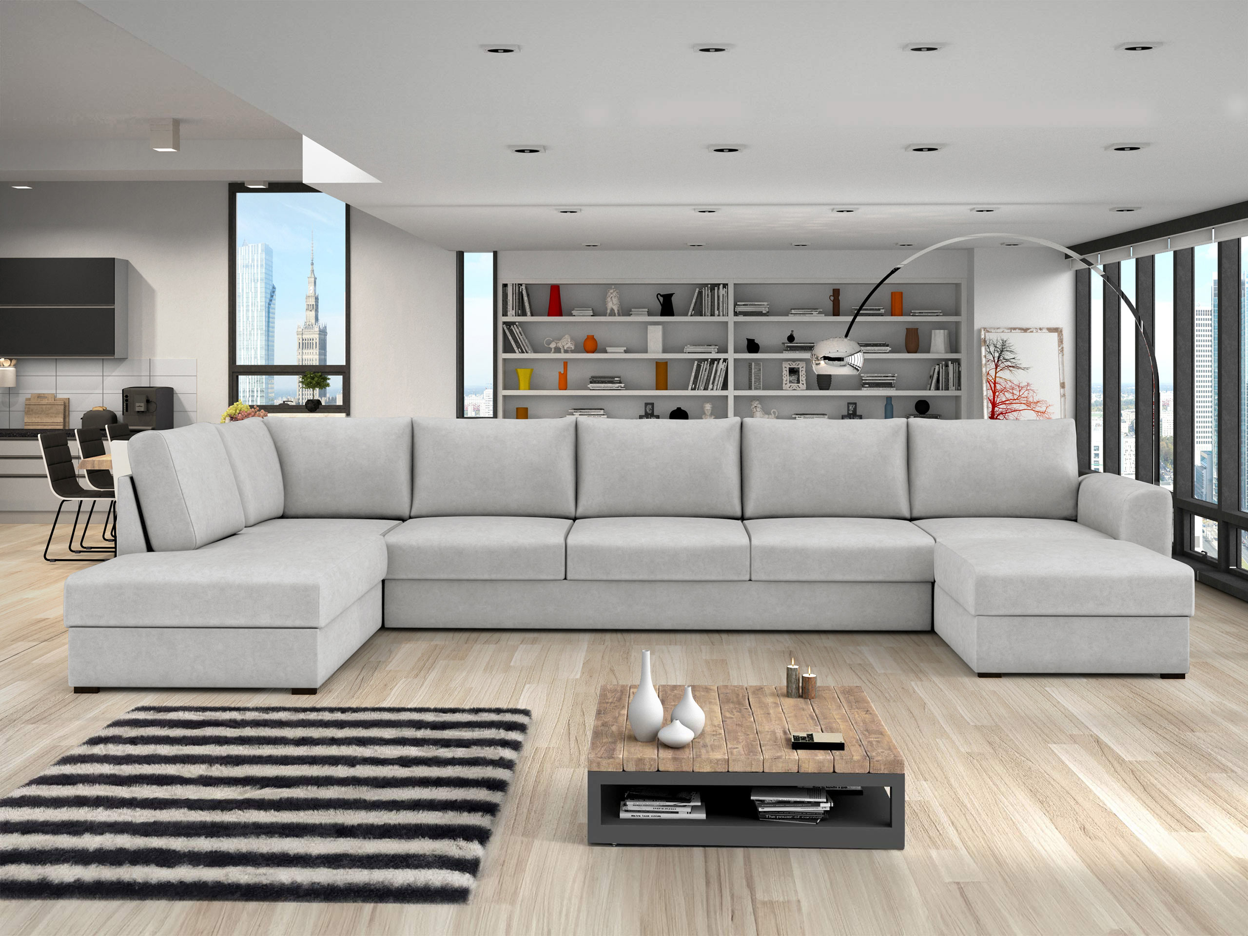 Ъглов диван Comfivo 262 (Zoya 01)