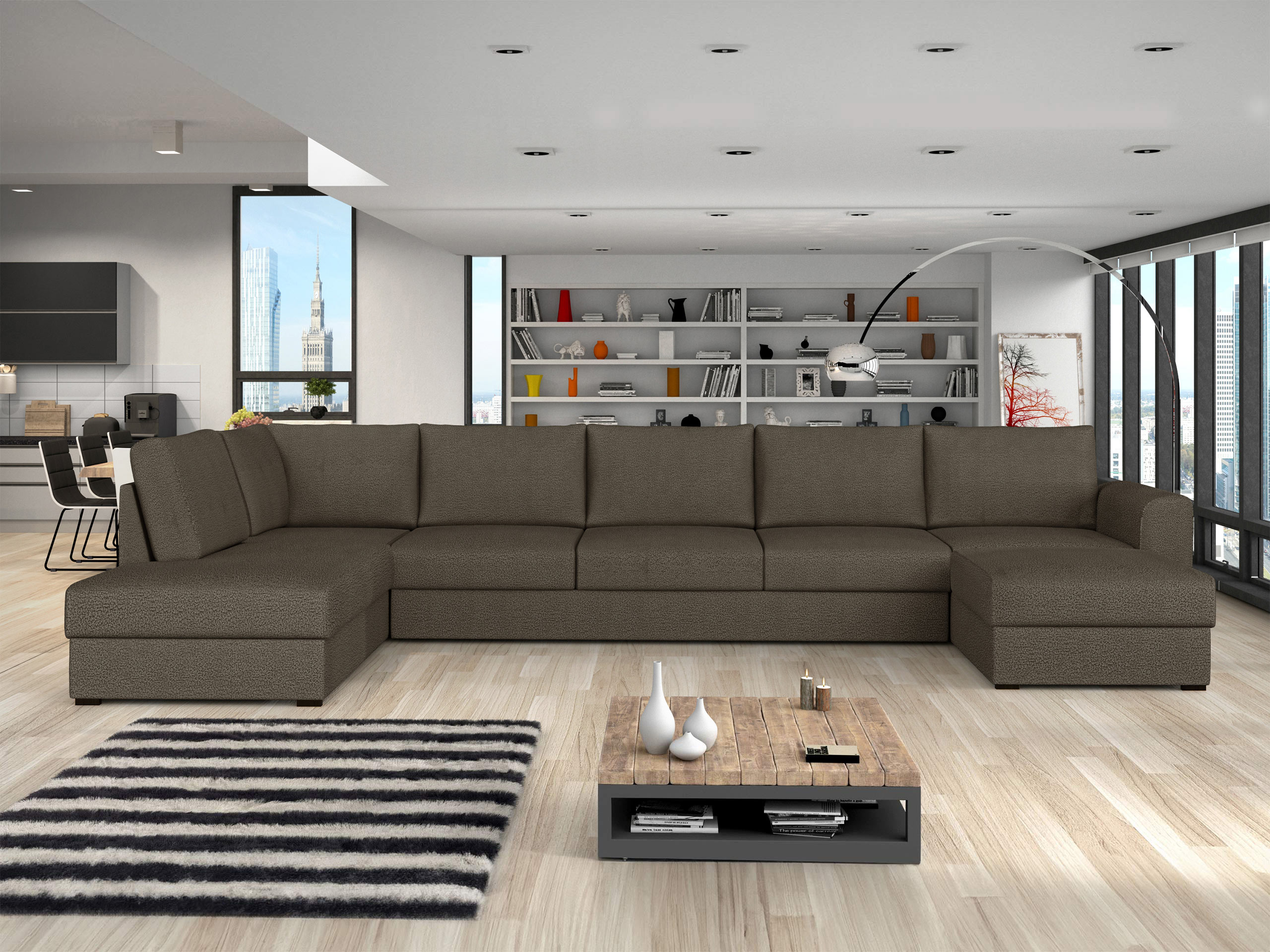 Ъглов диван Comfivo Flumen III (Manza 29)
