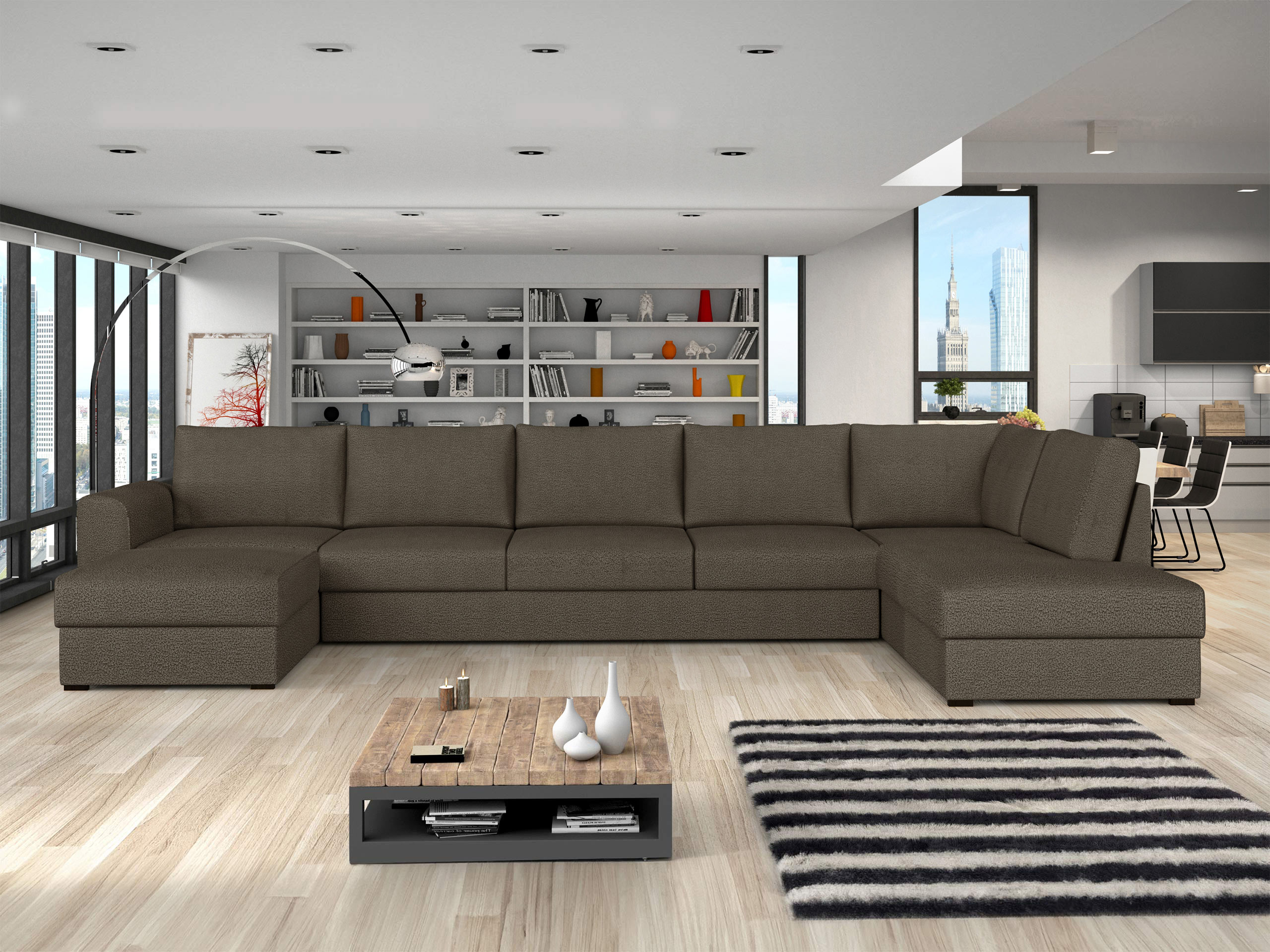 Ъглов диван Comfivo Flumen III (Manza 29)