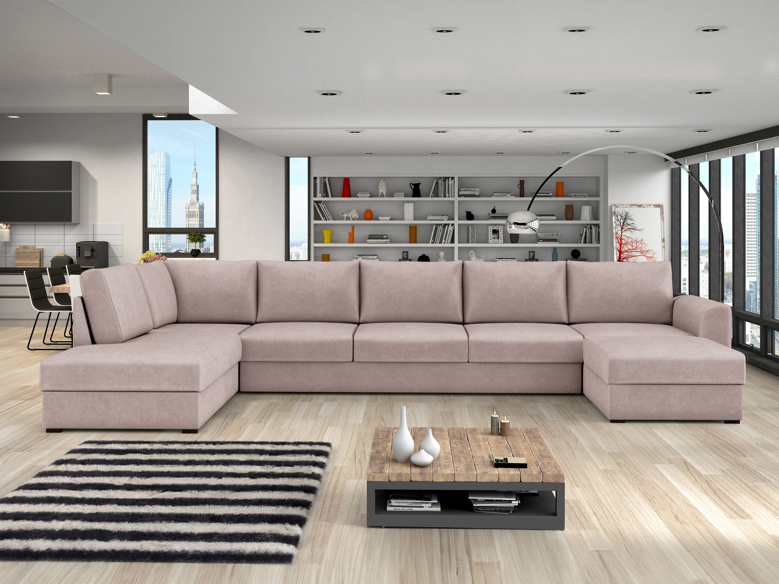 Ъглов диван Comfivo Flumen III (Zoya 03)