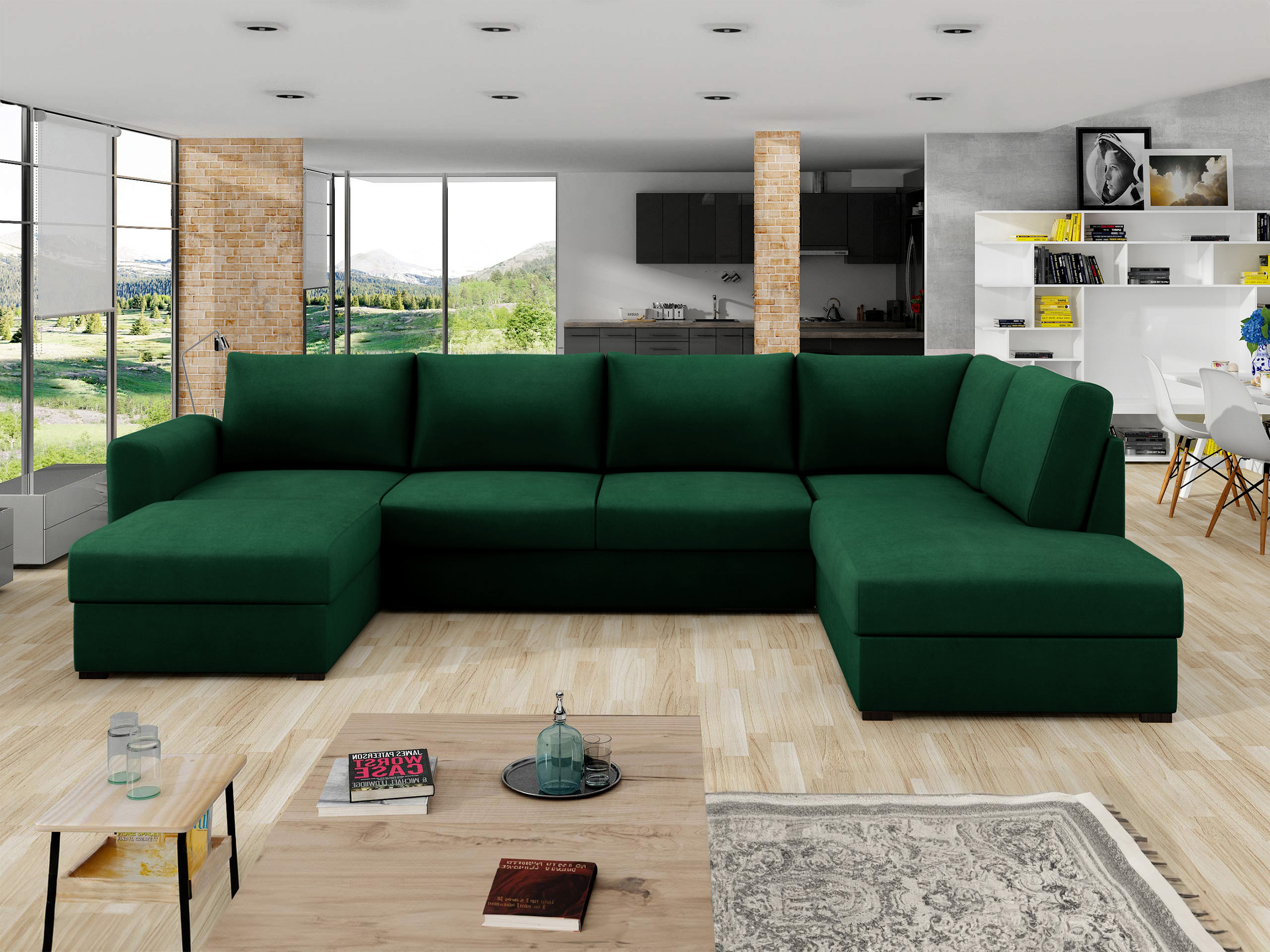 Ъглов диван Comfivo Flumen (Piano 26)