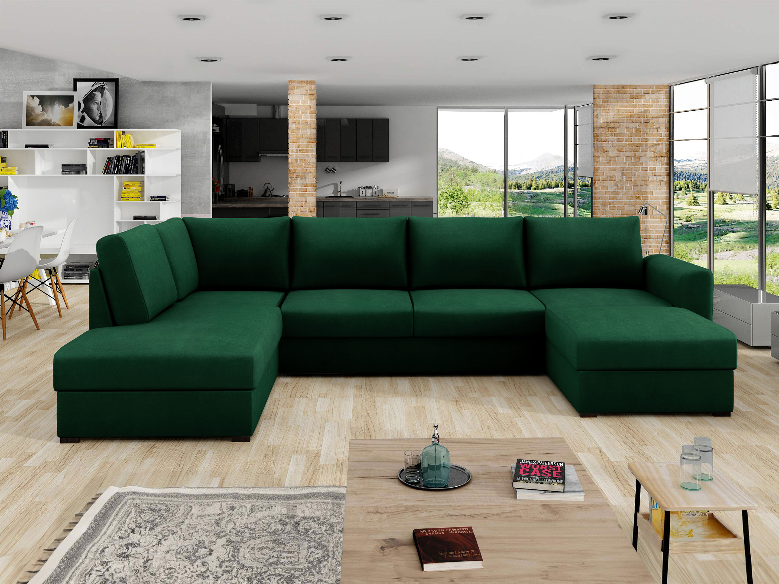 Ъглов диван Comfivo Flumen (Piano 26)