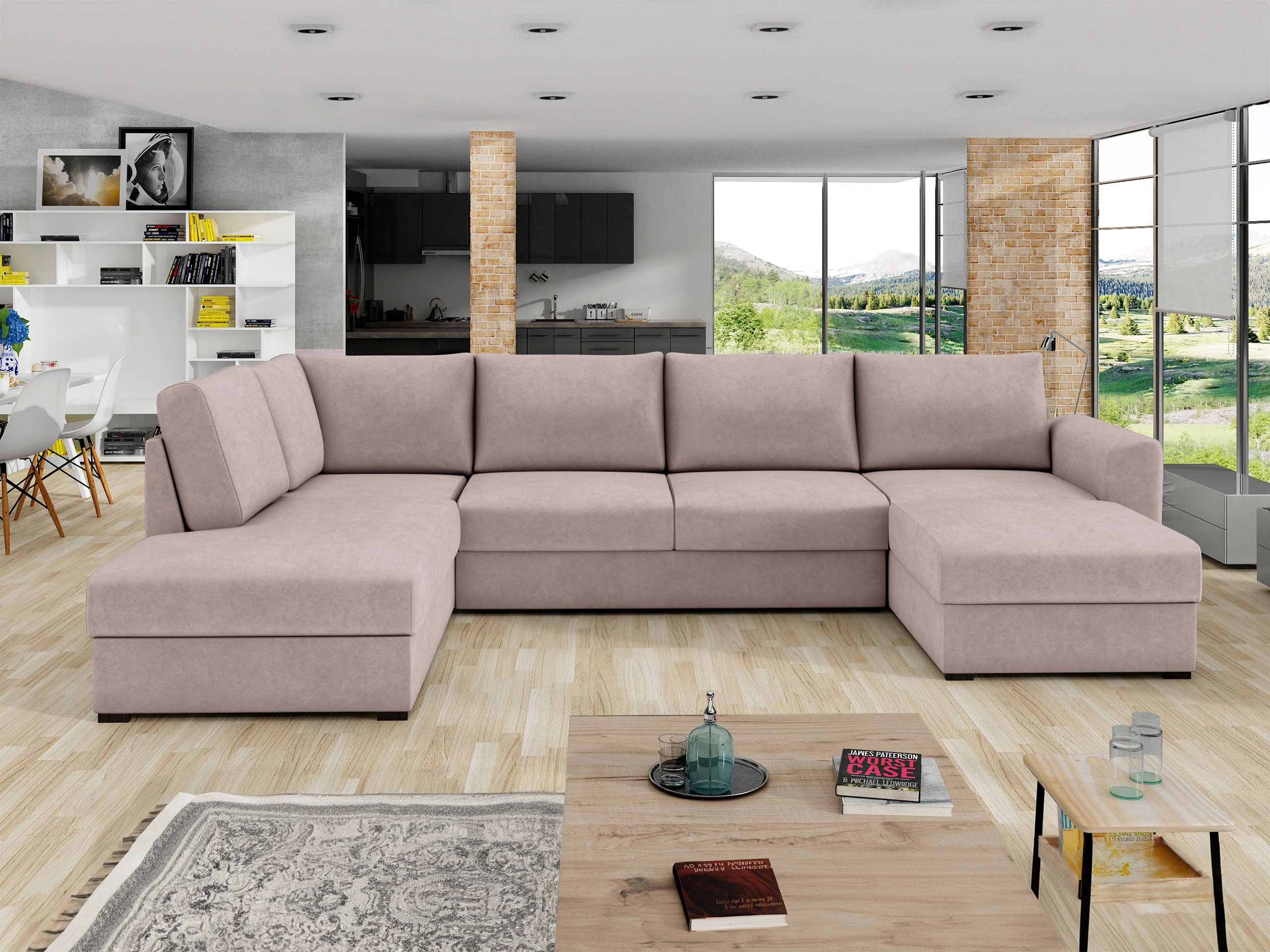 Ъглов диван Comfivo Flumen (Zoya 03)