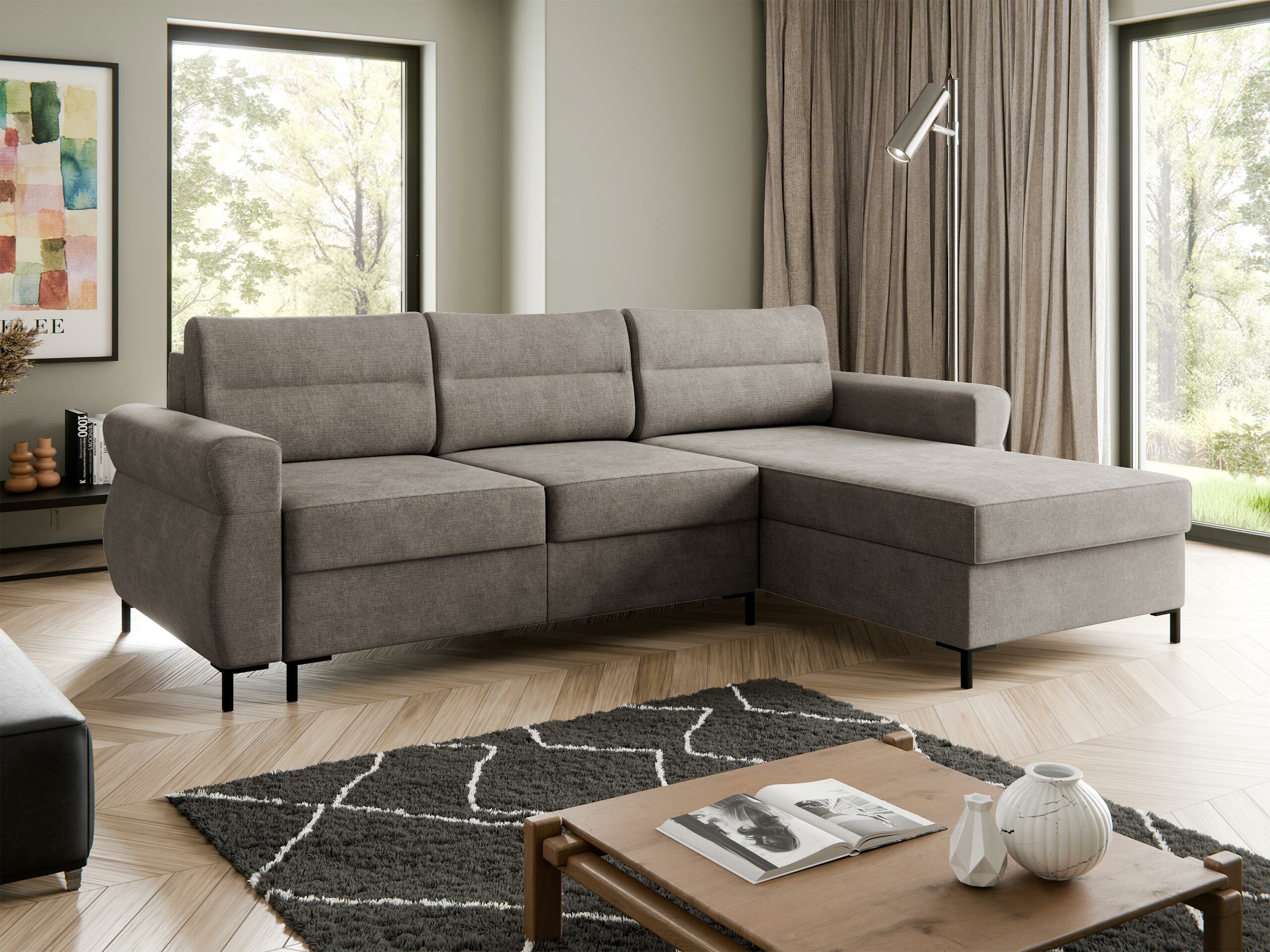 Ъглов диван Stonecrest 103 (Sierra 748)