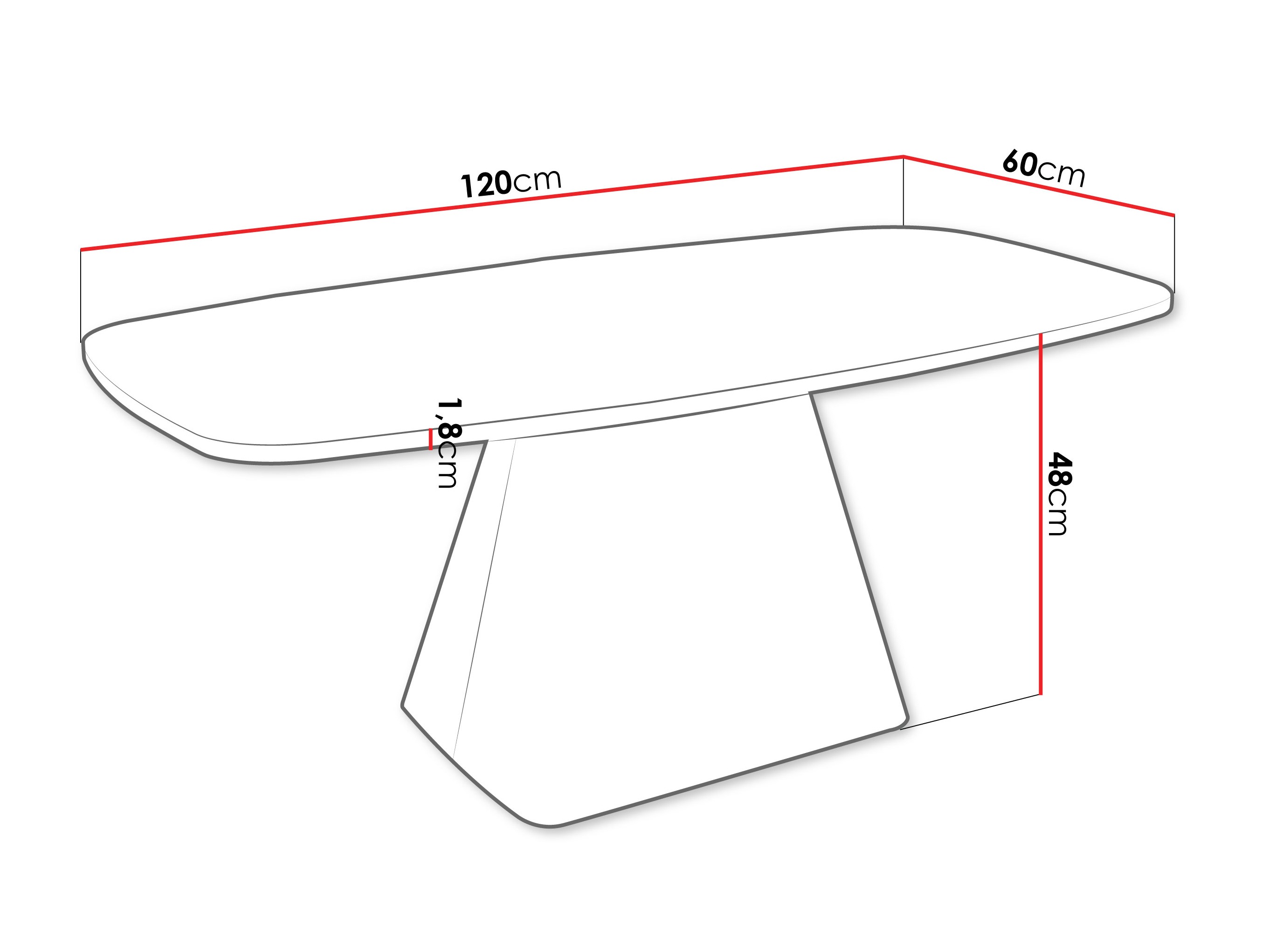 Масичка за кафе Oswego 158 (Бял мрамор + Кашмир)