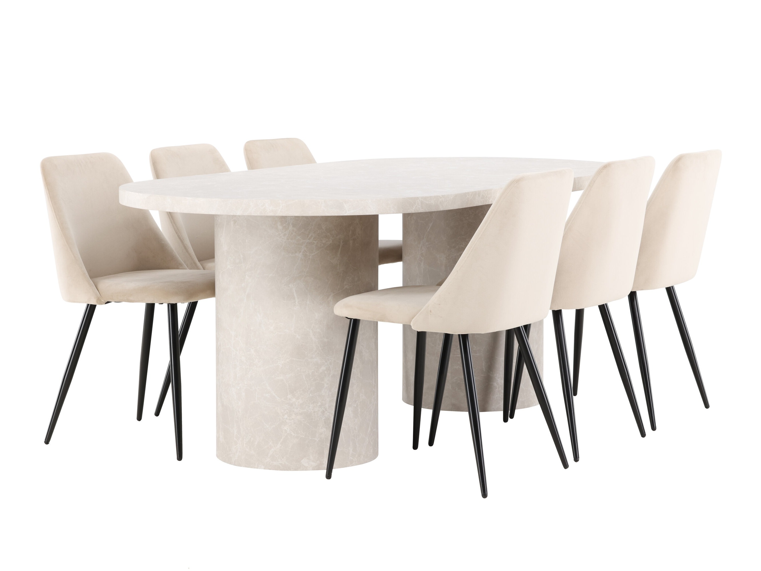 Маса и столове за трапезария Dallas 4970