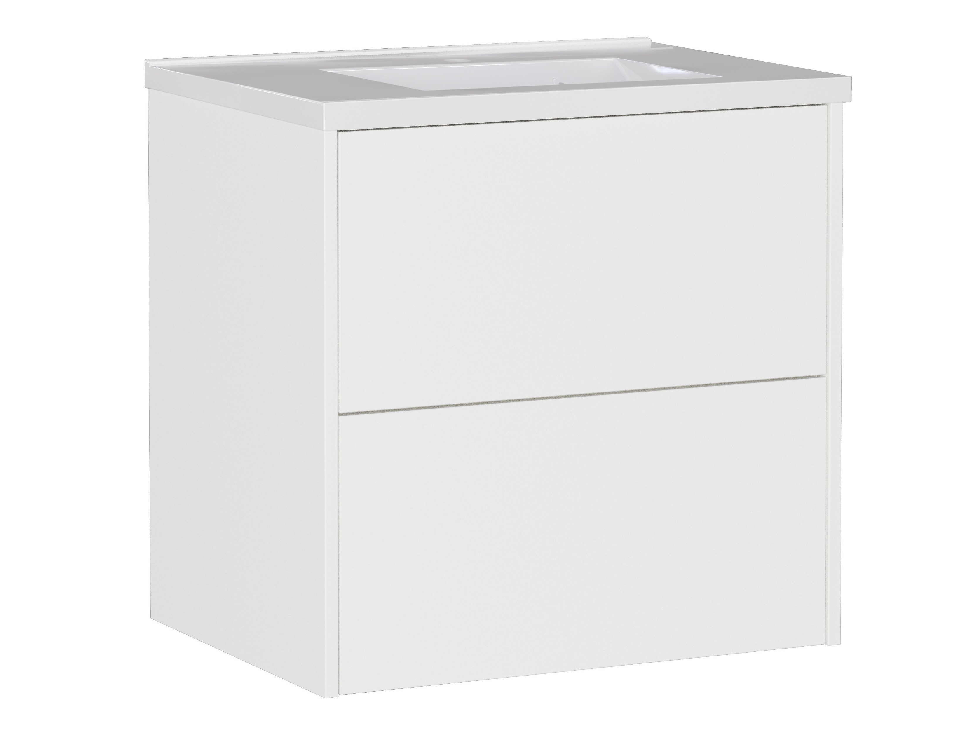 Окачен шкаф за мивка Sacramento 522 (Бял)