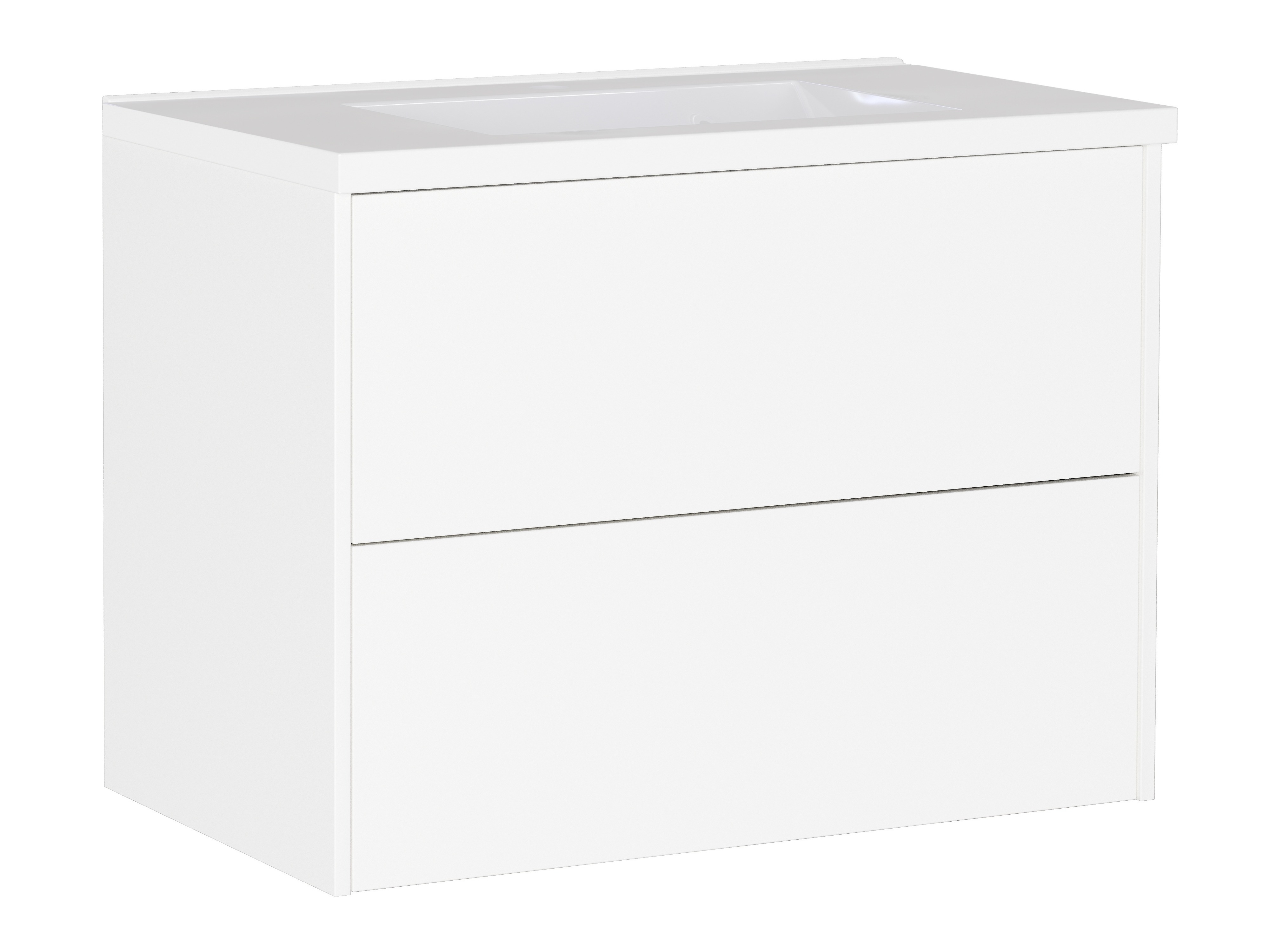 Окачен шкаф за мивка Sacramento 523 (Бял)