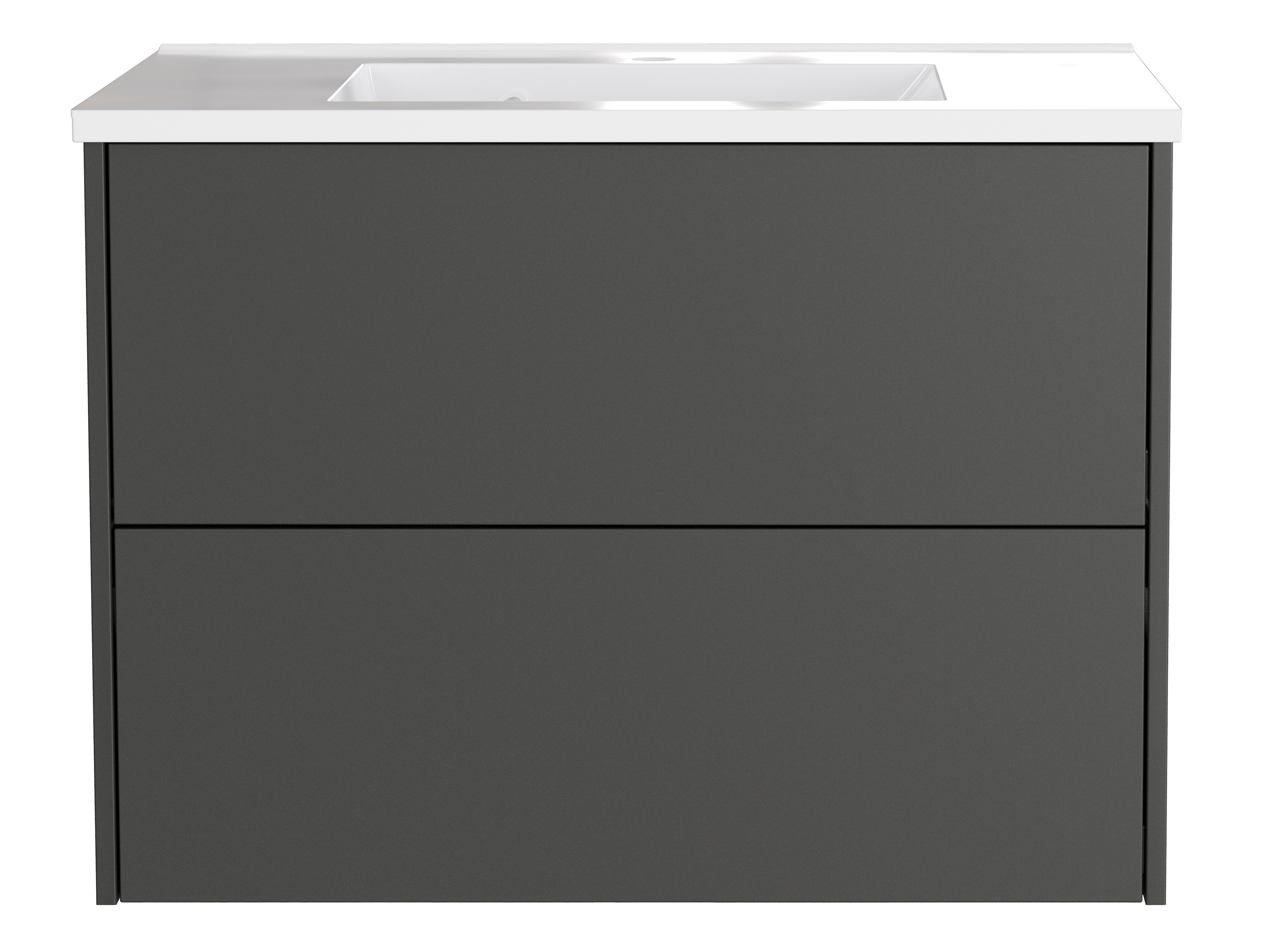 Окачен шкаф за мивка Sacramento 523 (Графит)