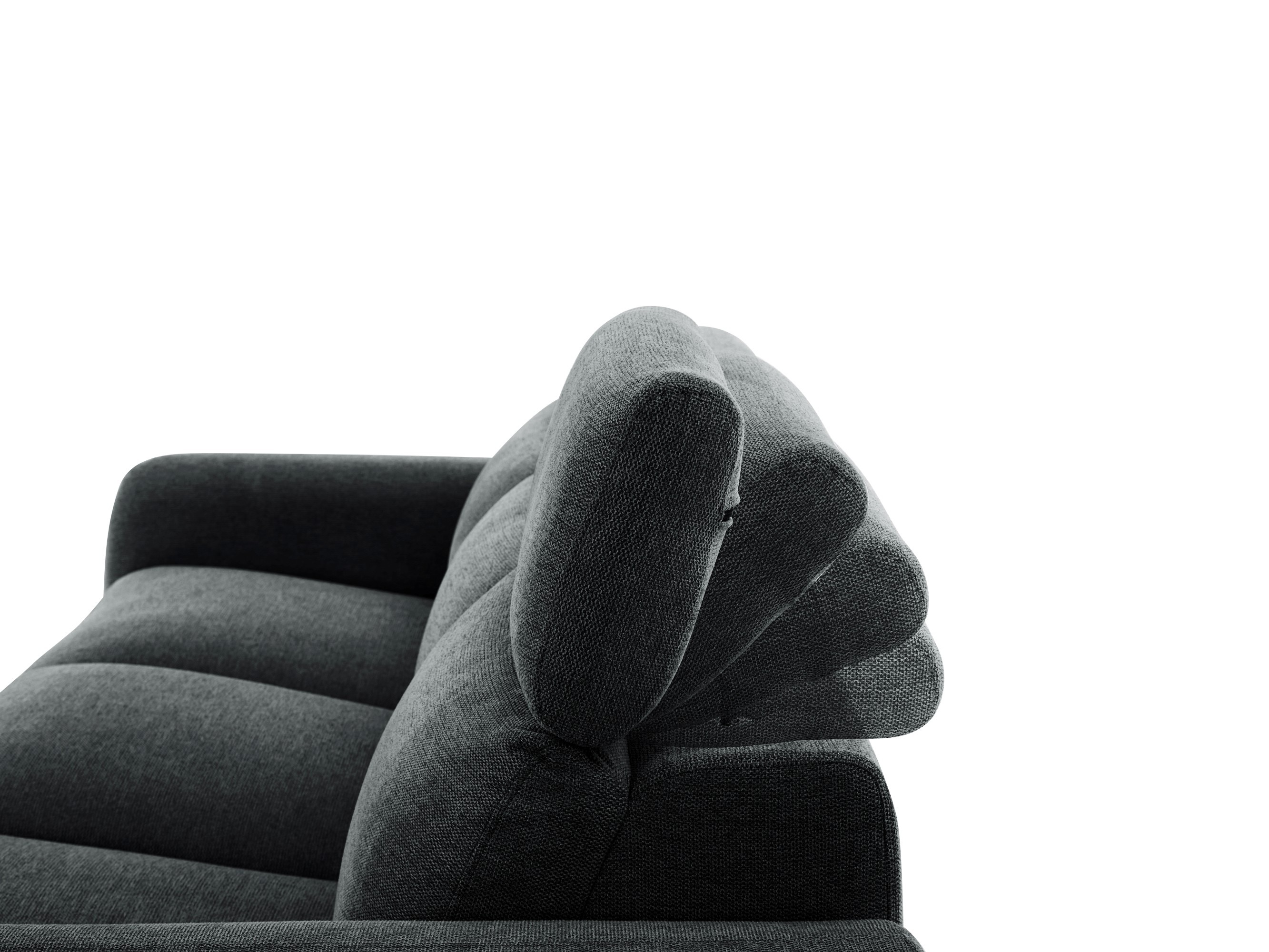 Ъглов реклайнер Denton 1509 (Тъмно сив)