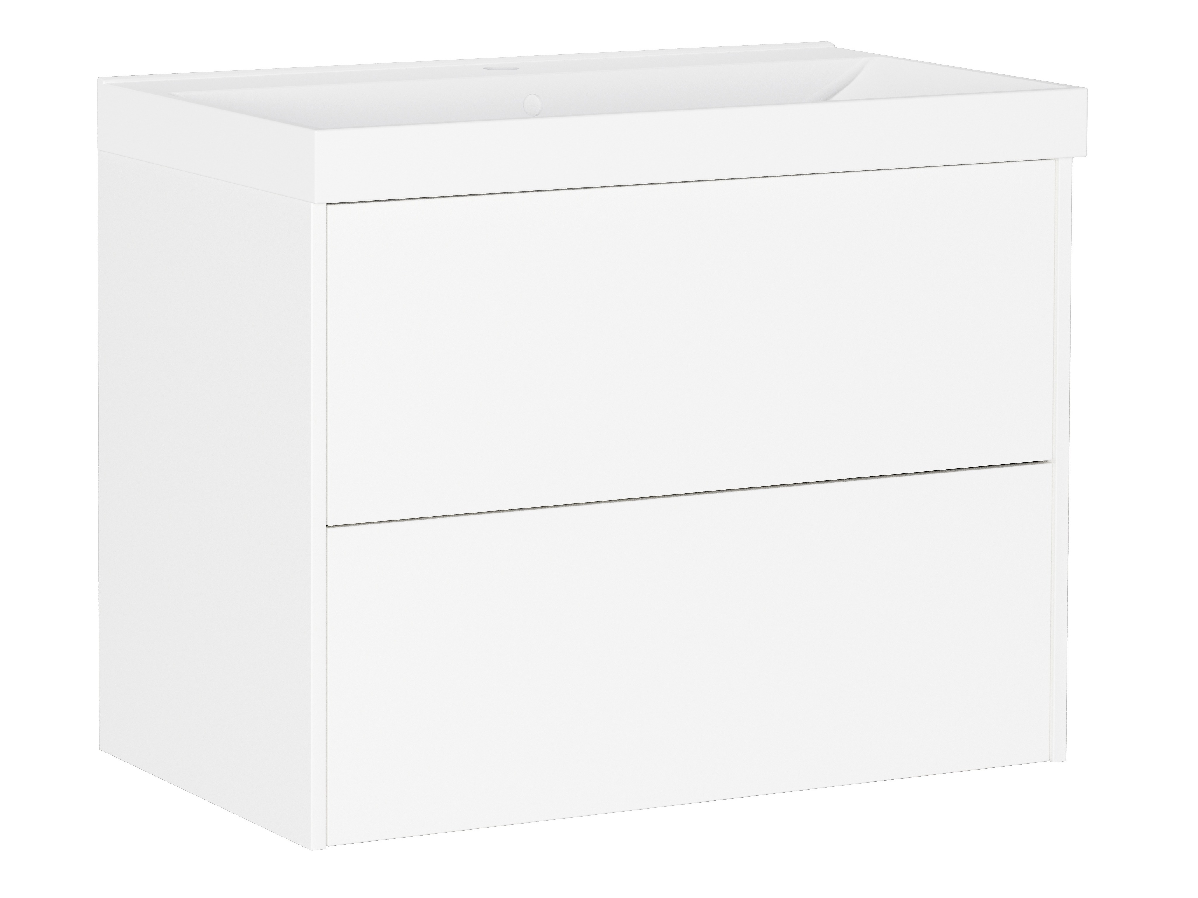 Окачен шкаф за мивка Sacramento 525 (Бял)