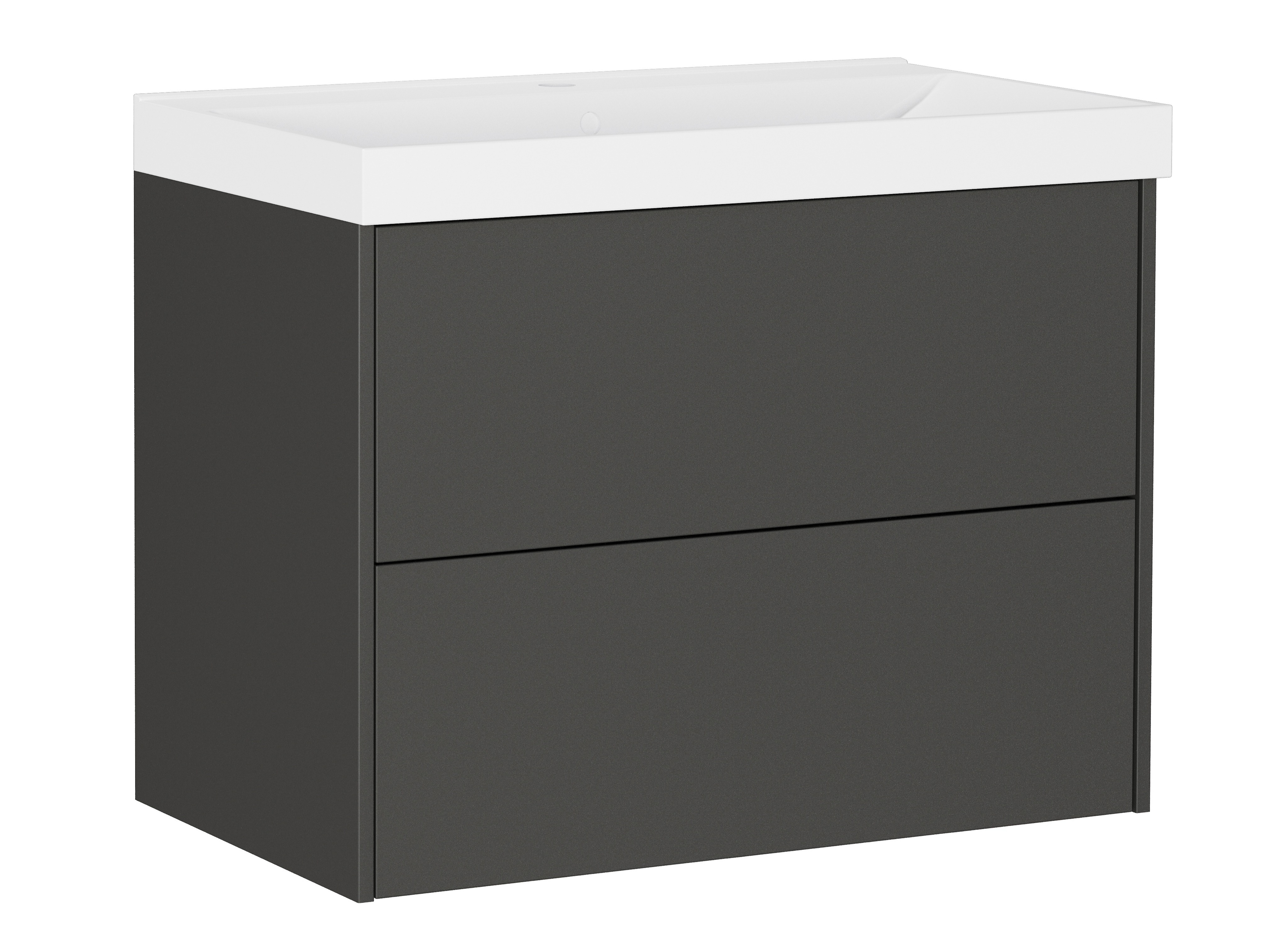 Окачен шкаф за мивка Sacramento 525 (Графит)