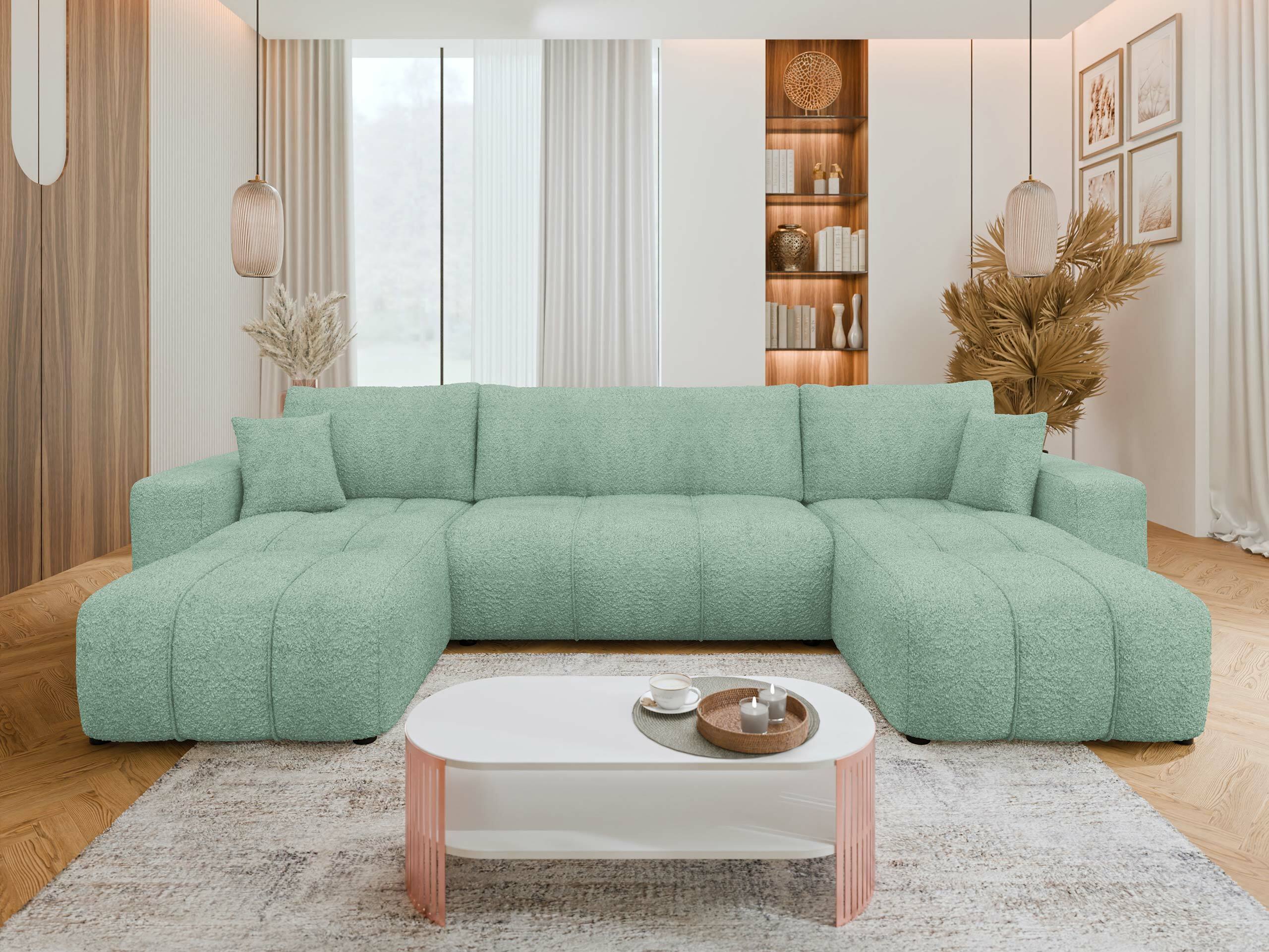 Ъглов диван Comfivo Laurus II (Coral 55)