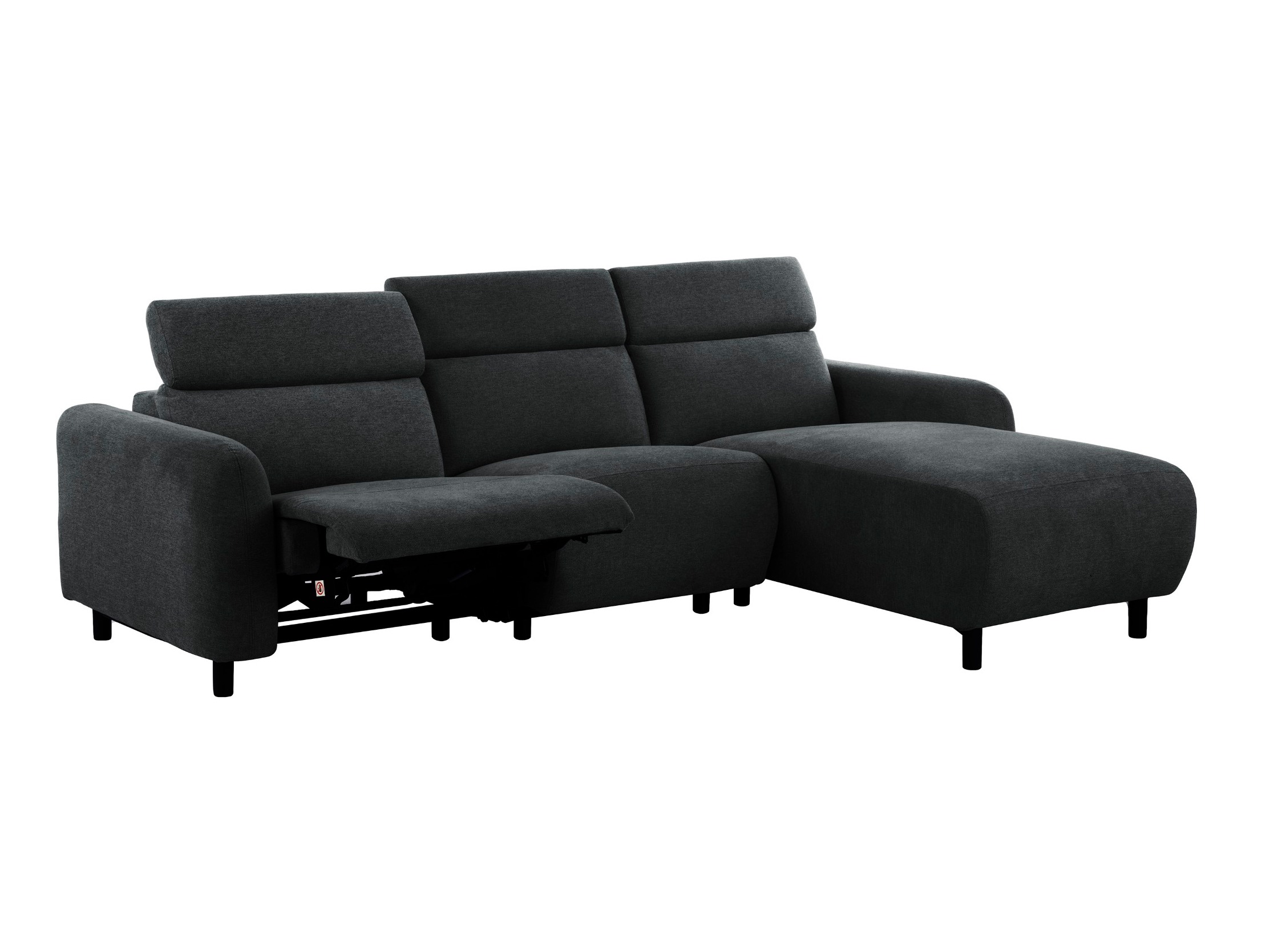 Ъглов реклайнер Denton 1510 (Антрацит)