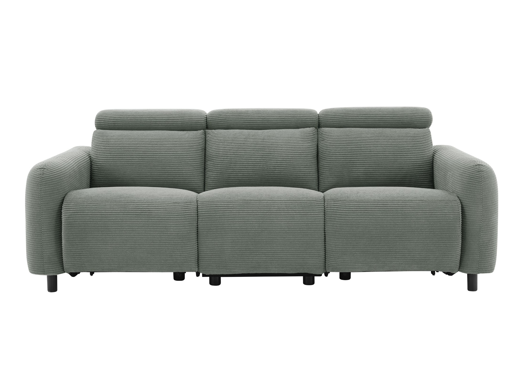 Диван реклайнър Denton 1511 (Сив)