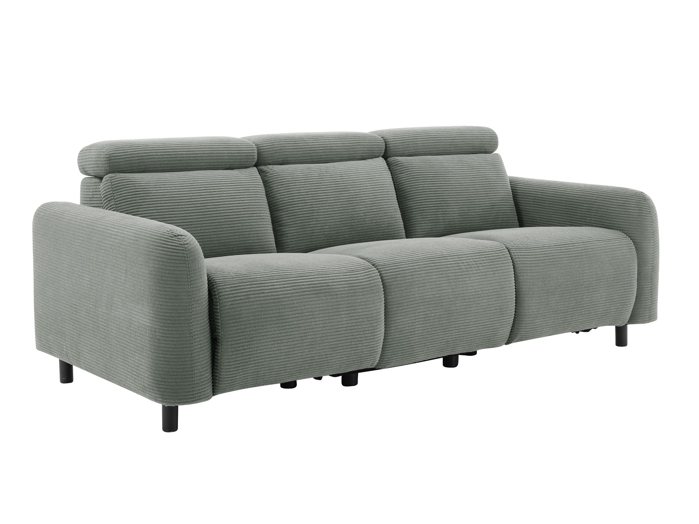 Диван реклайнър Denton 1512 (Сив)