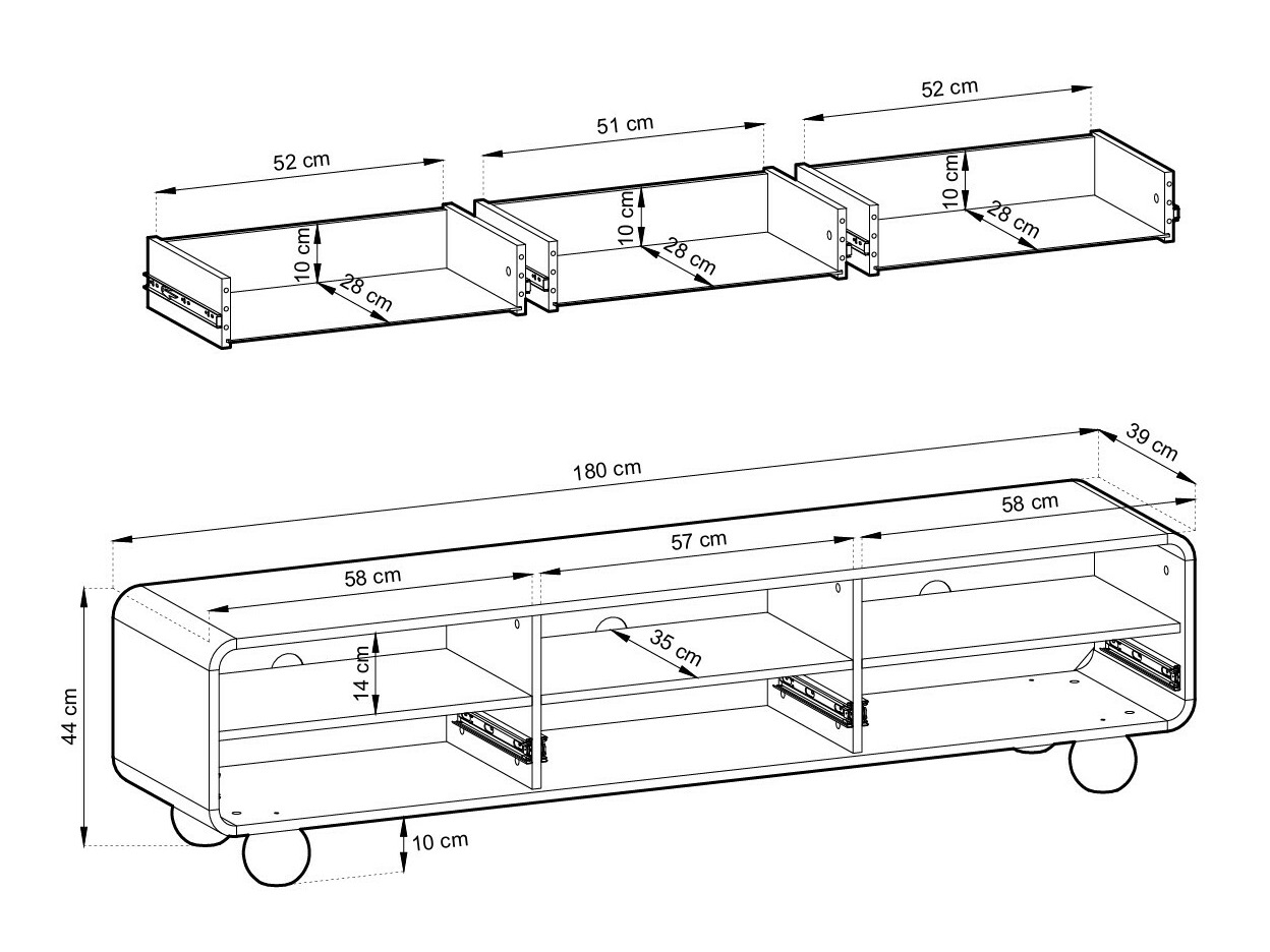 ТВ шкаф Vendori 101