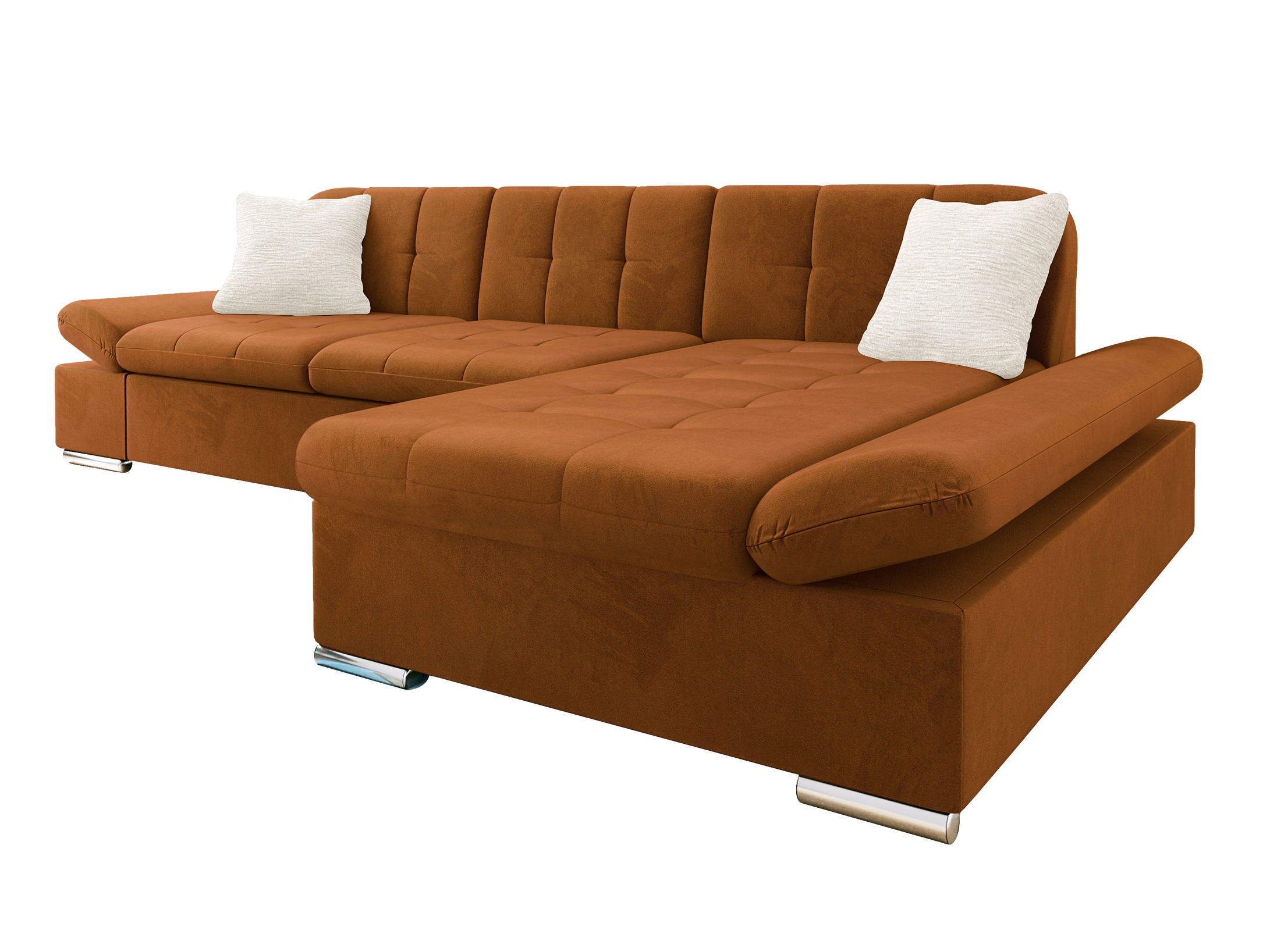 Ъглов диван Comfivo Sanitas II (Piano 21 + Mokka 03)