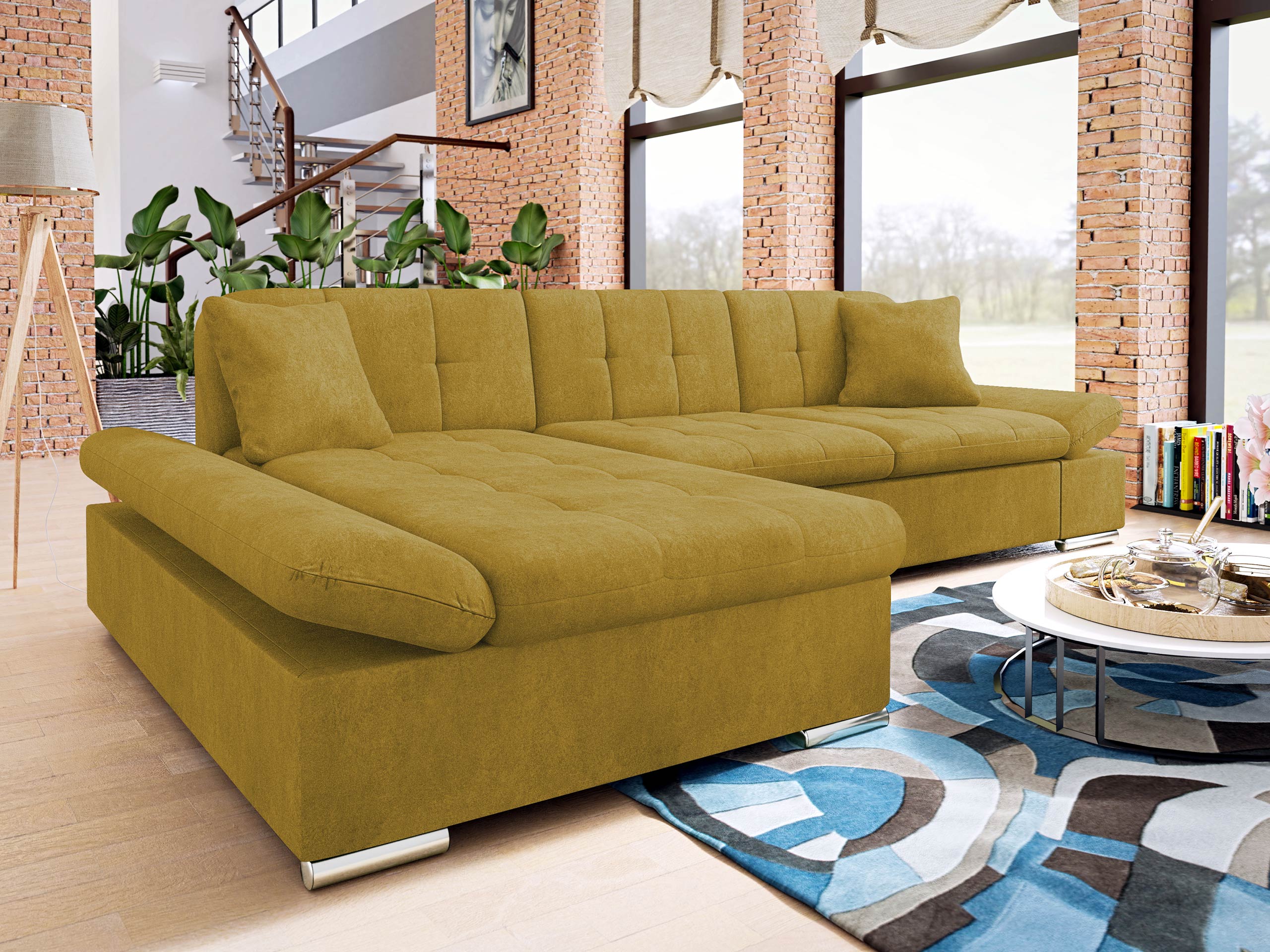 Ъглов диван Comfivo Sanitas II (Zoya 13)