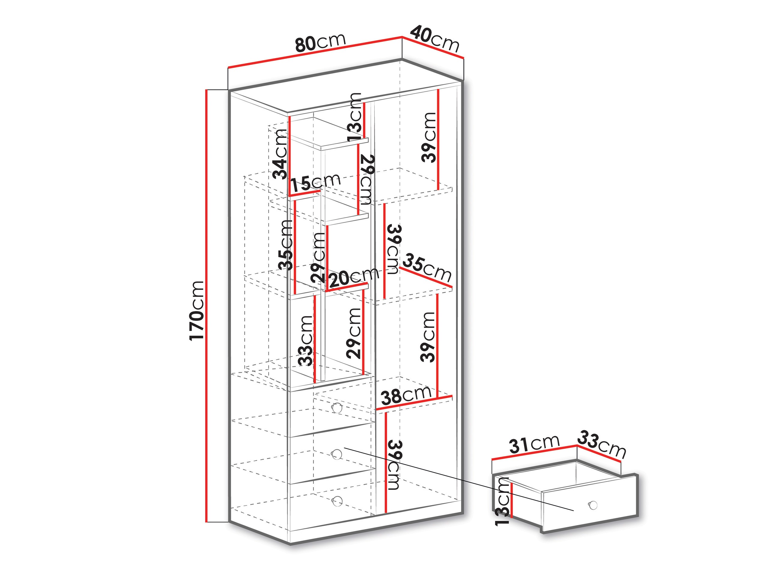 Етажерка Tesmonu 106