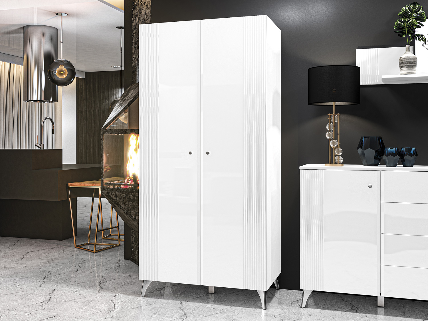 Гардероб Fivfloi 100