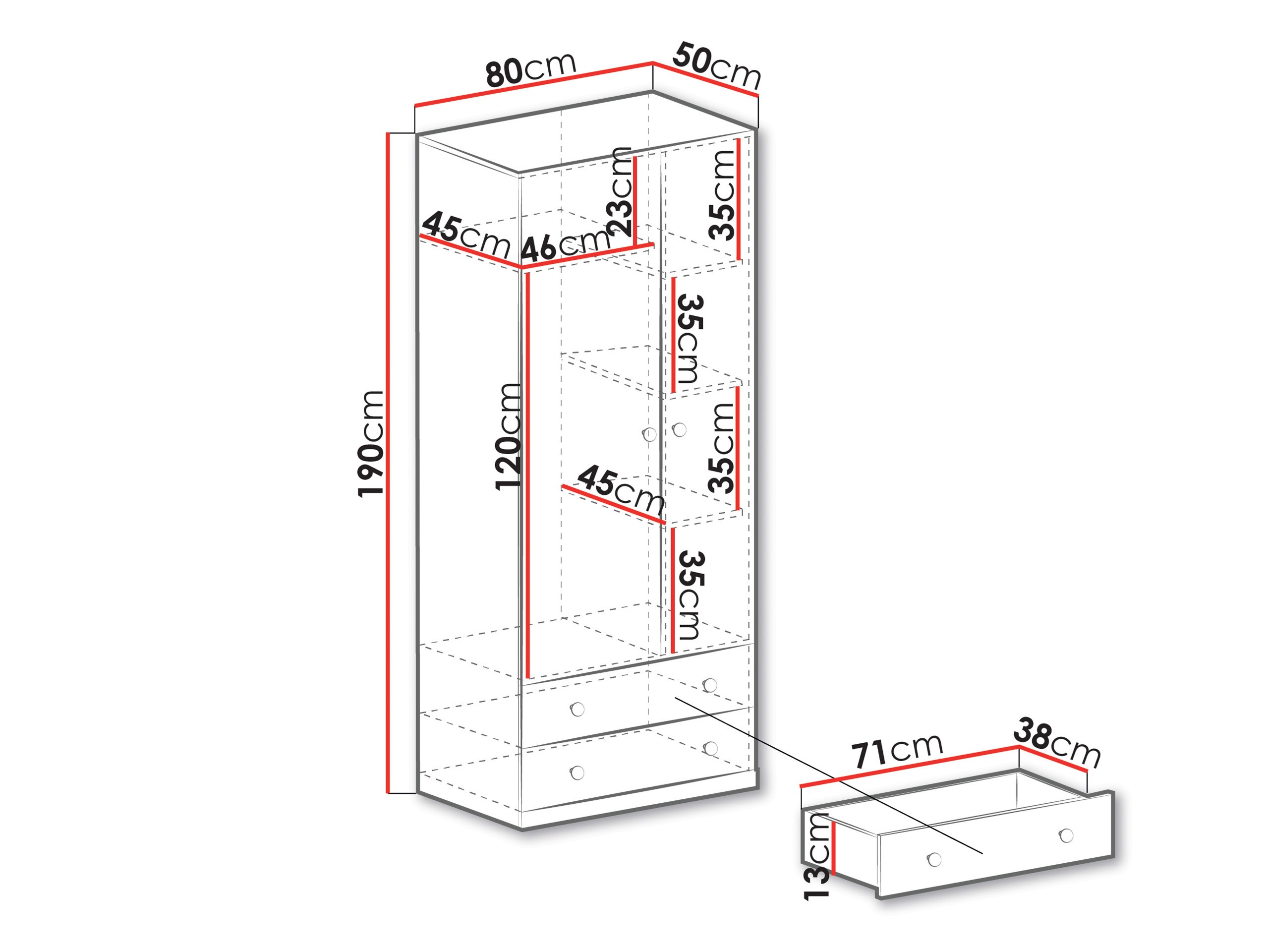 Гардероб Tesmonu 102