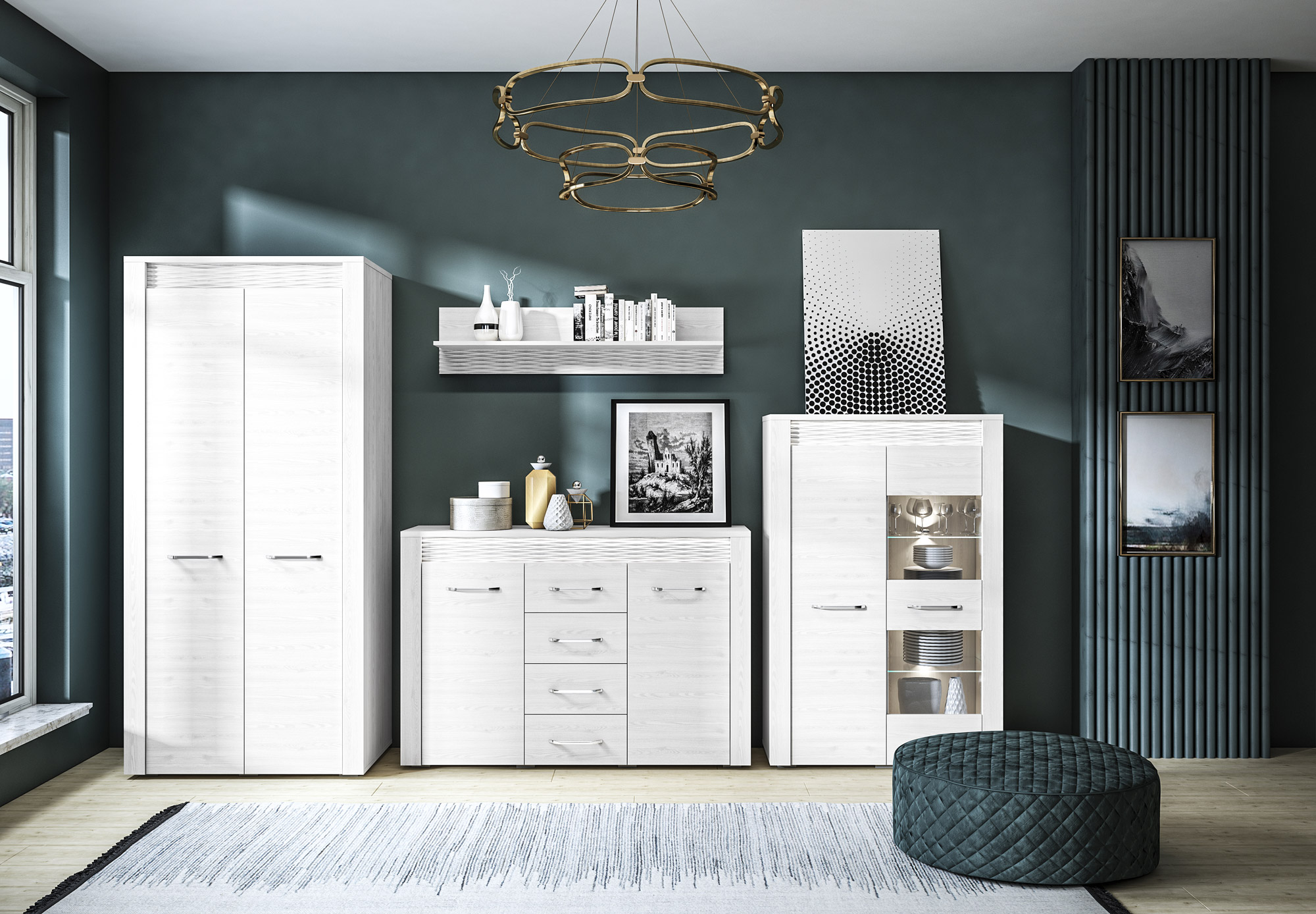 Стенна етажерка Noleliu 103