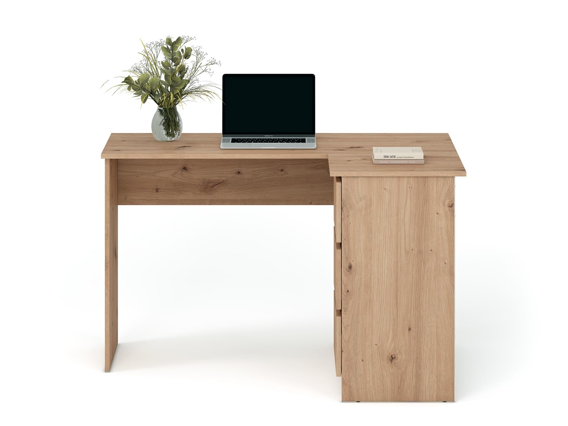 Ъглово офис бюро Houston 1950 (Artisan дъб)