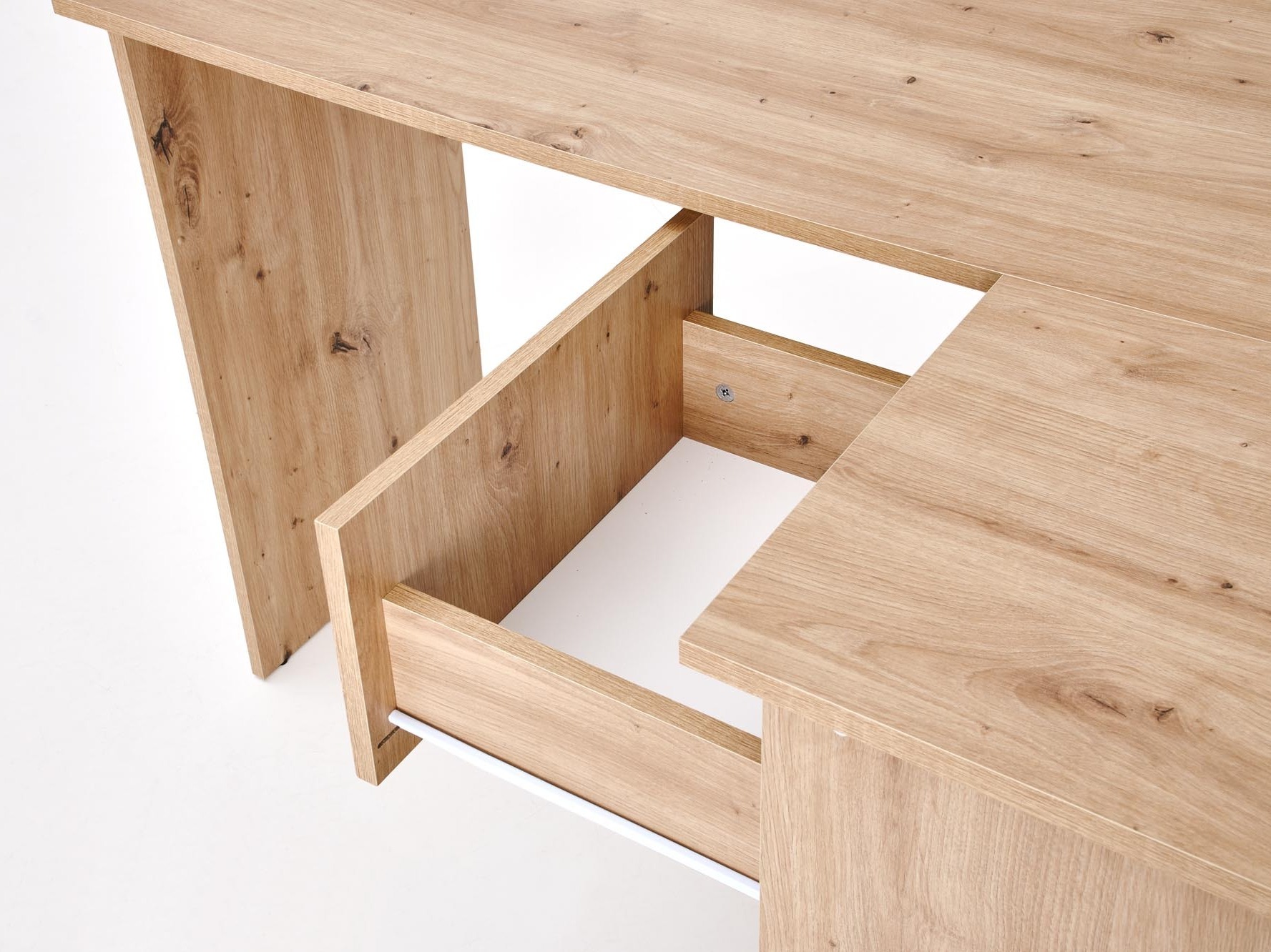 Ъглово офис бюро Houston 1950 (Artisan дъб)