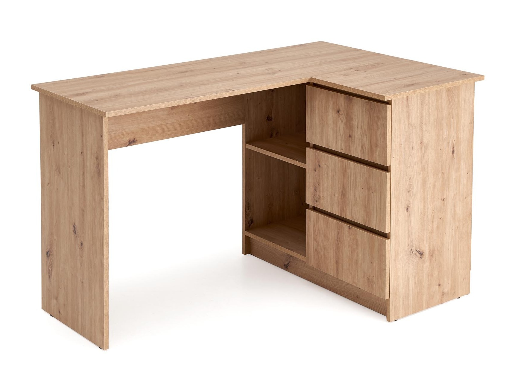 Ъглово офис бюро Houston 1950 (Artisan дъб)