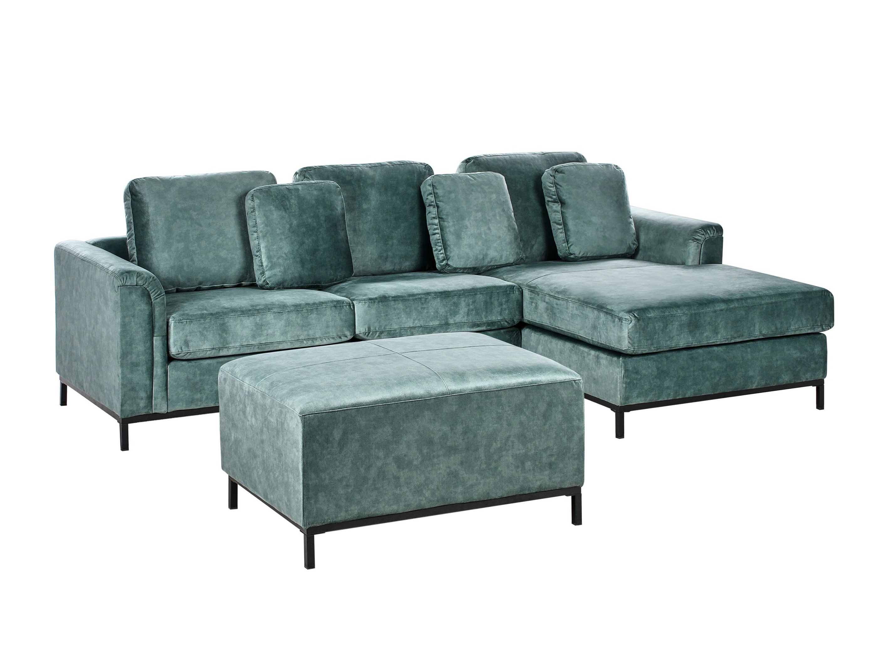 Ъглов диван Berwyn 892 (Тюркоаз)