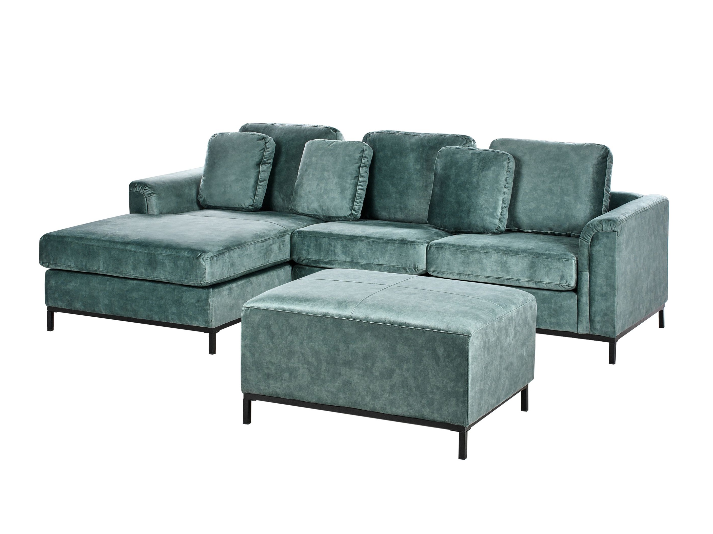 Ъглов диван Berwyn 892 (Тюркоаз)