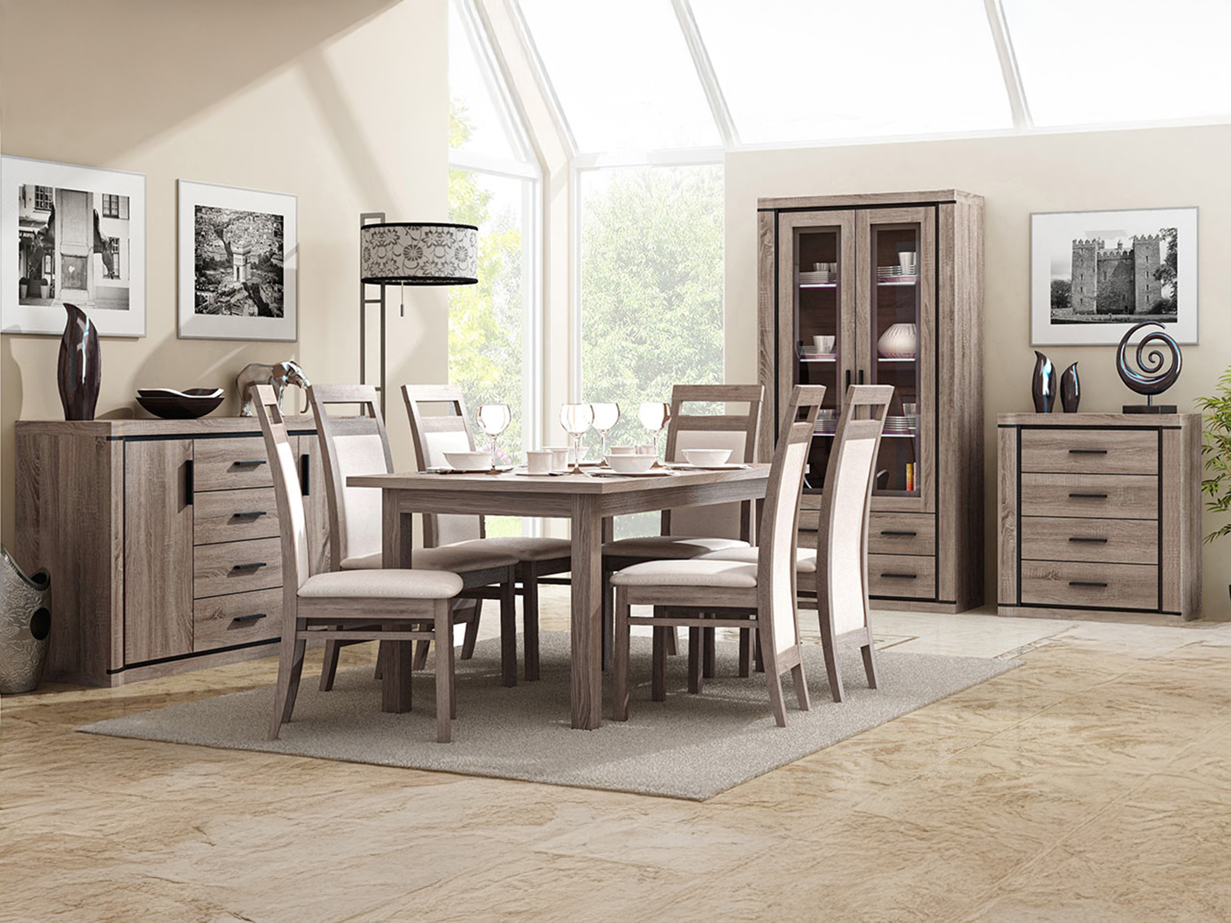 Етажерка Lorelie 116 (Трюфел дъб)