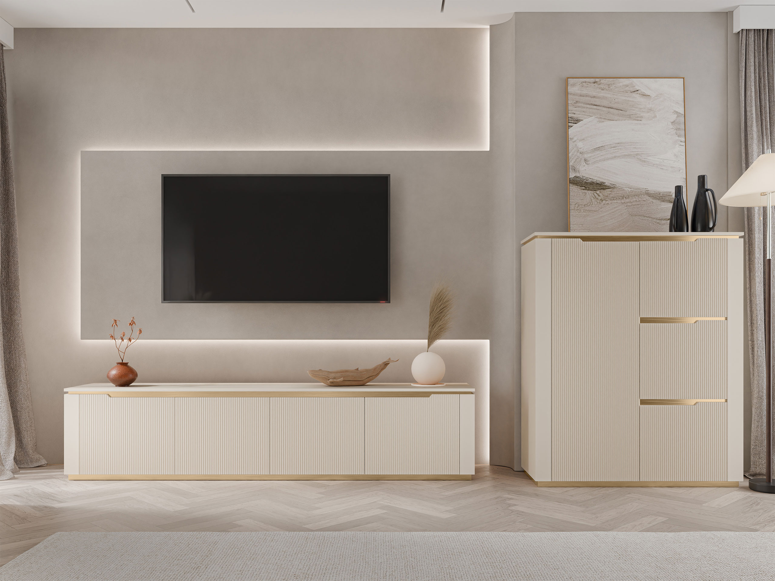 Комплект за хол Comfivo Elivelo 105