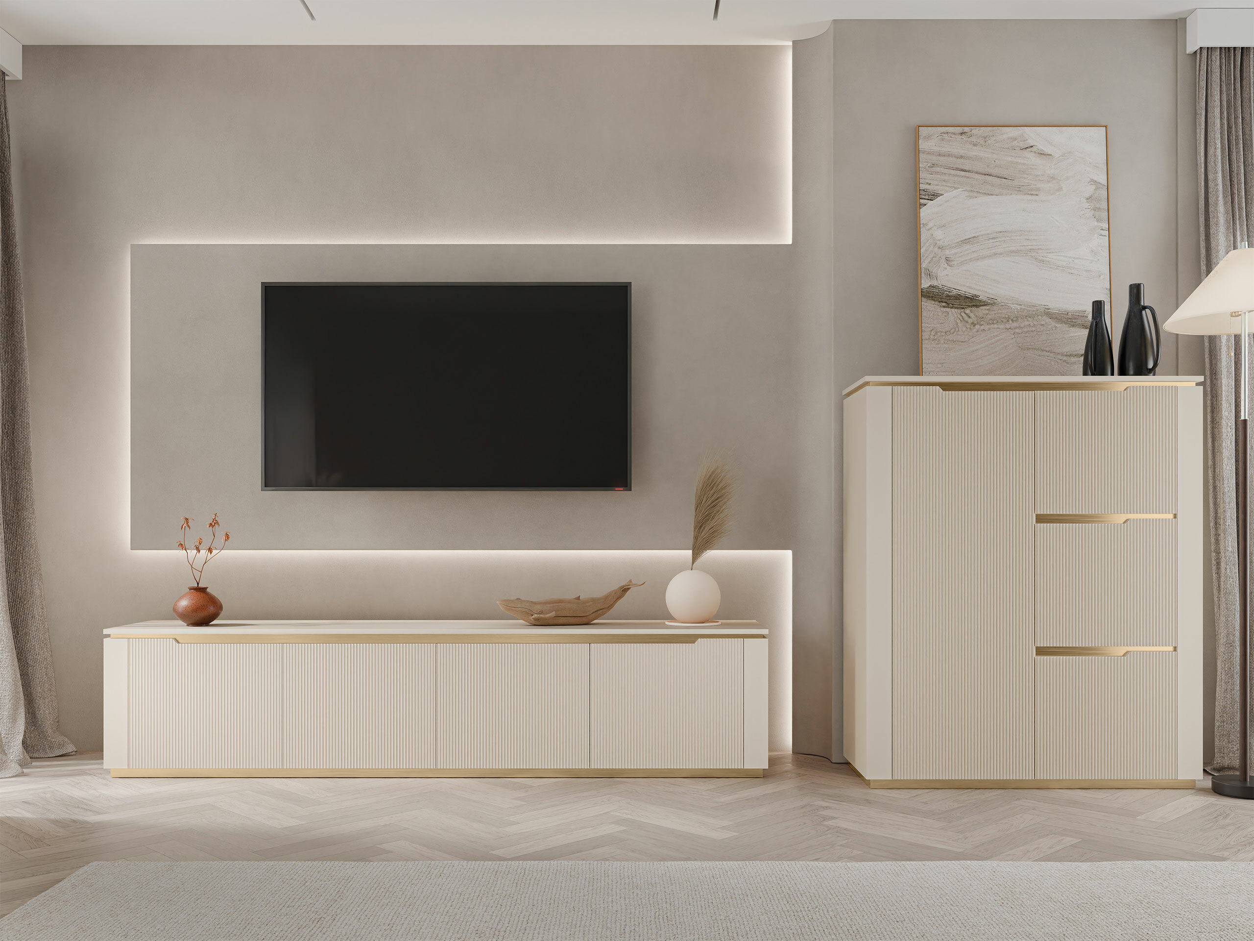 ТВ шкаф Comfivo Elivelo 102