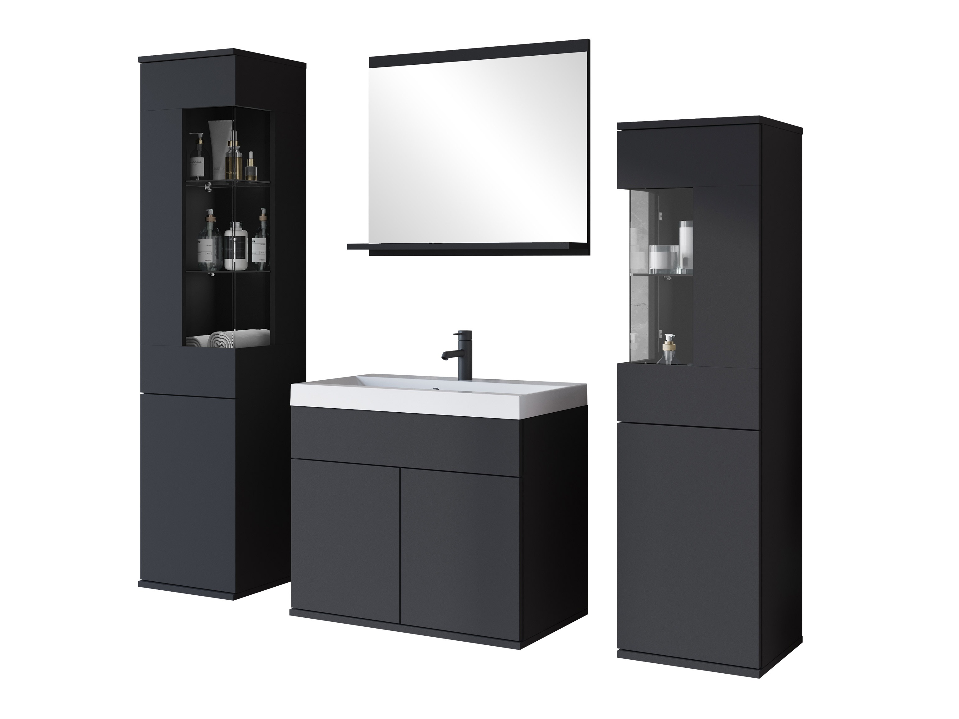 Комплект за баня Sarasota 194 (Графит)