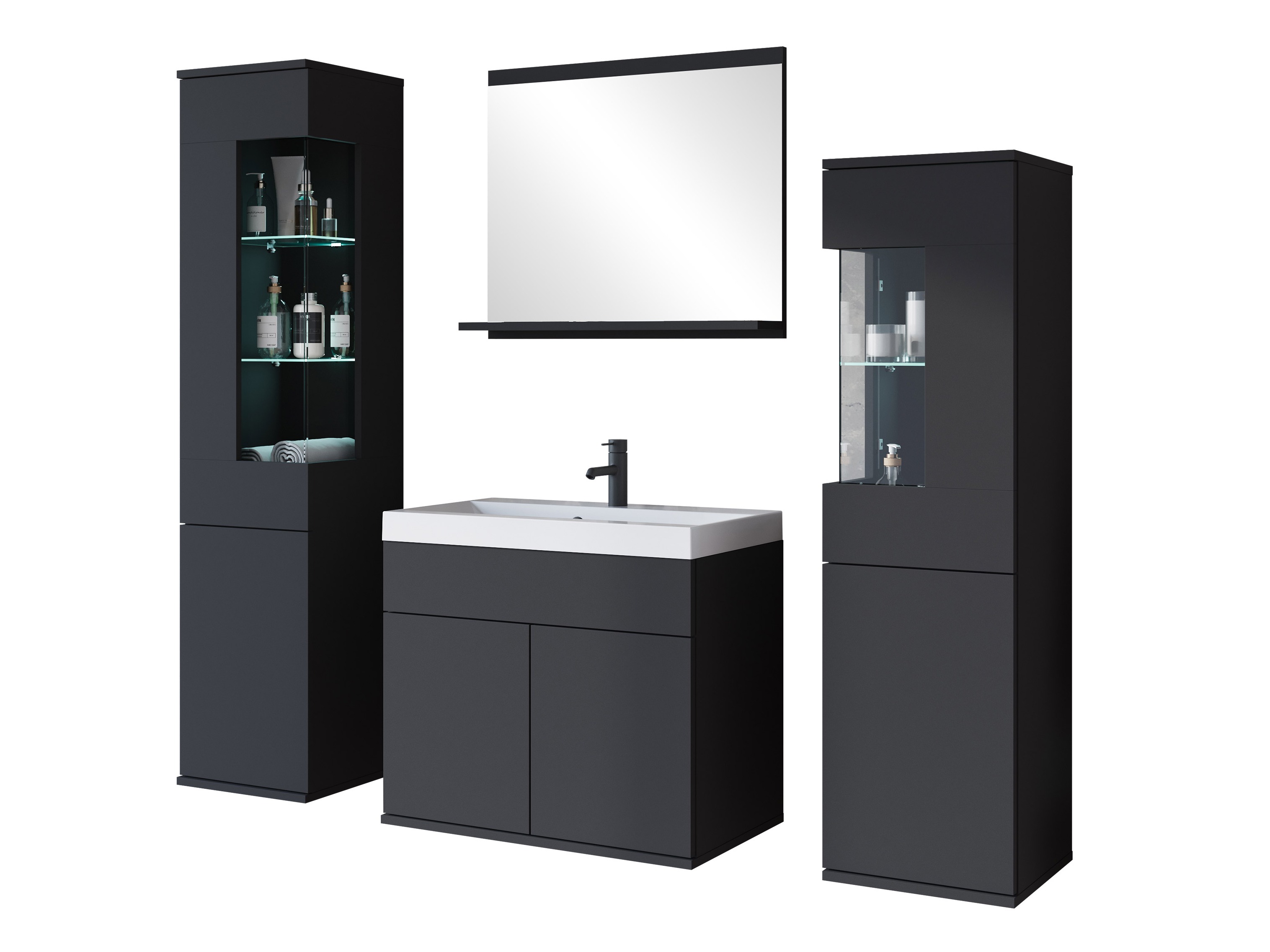 Комплект за баня Sarasota 194 (Графит)