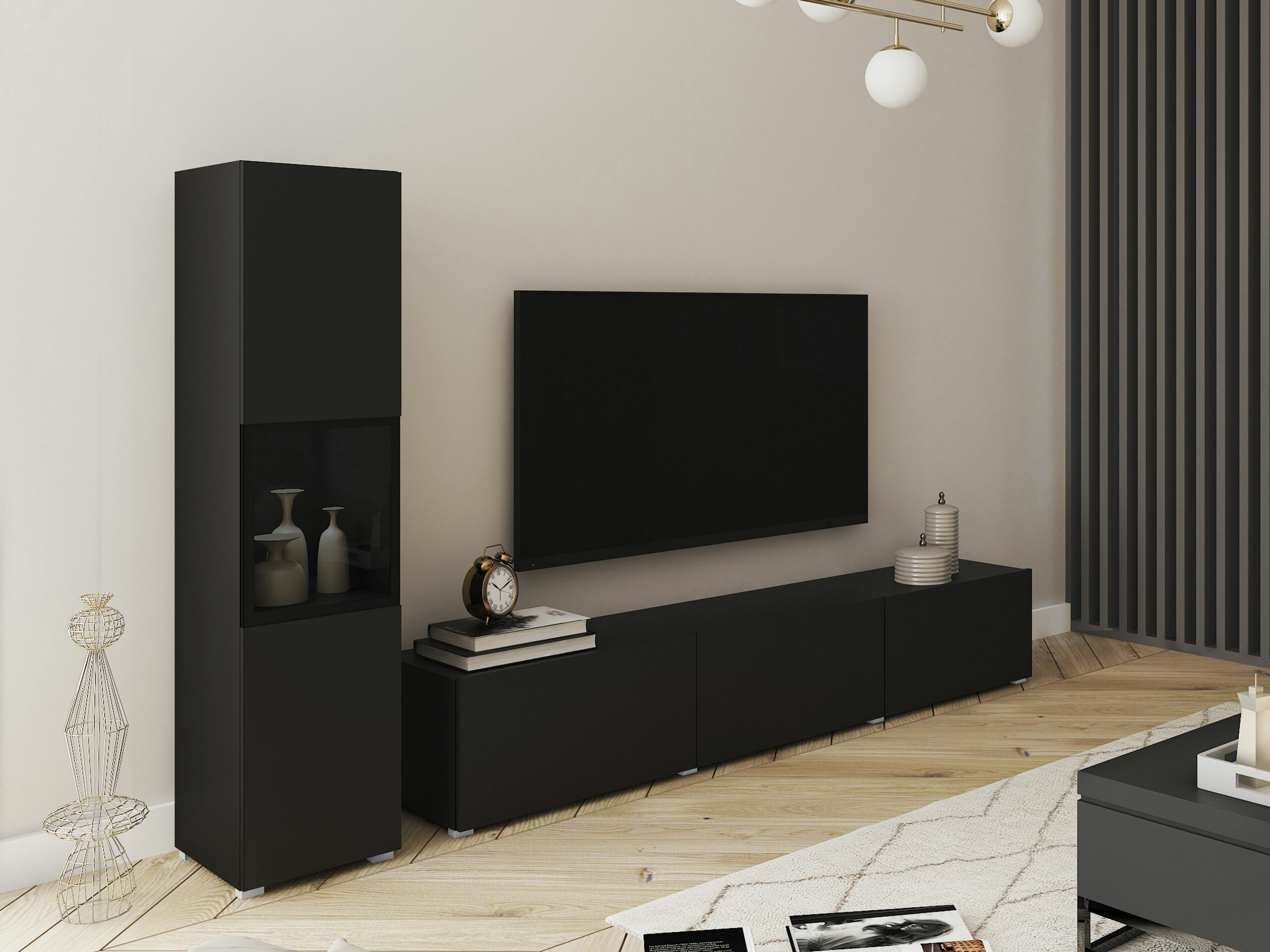 Комплект за хол Sarasota 192 (Графит)