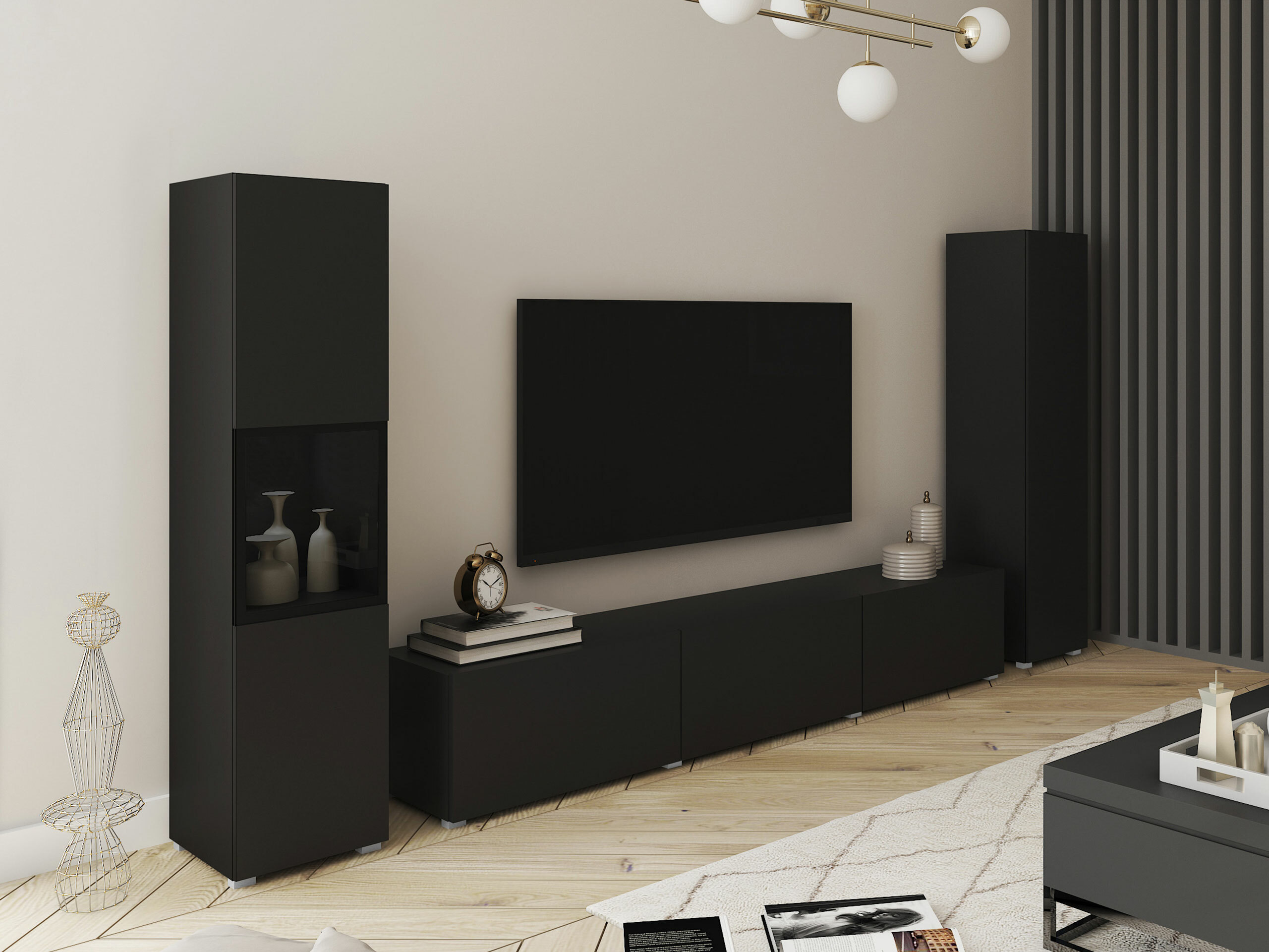 Комплект за хол Sarasota 193 (Графит)