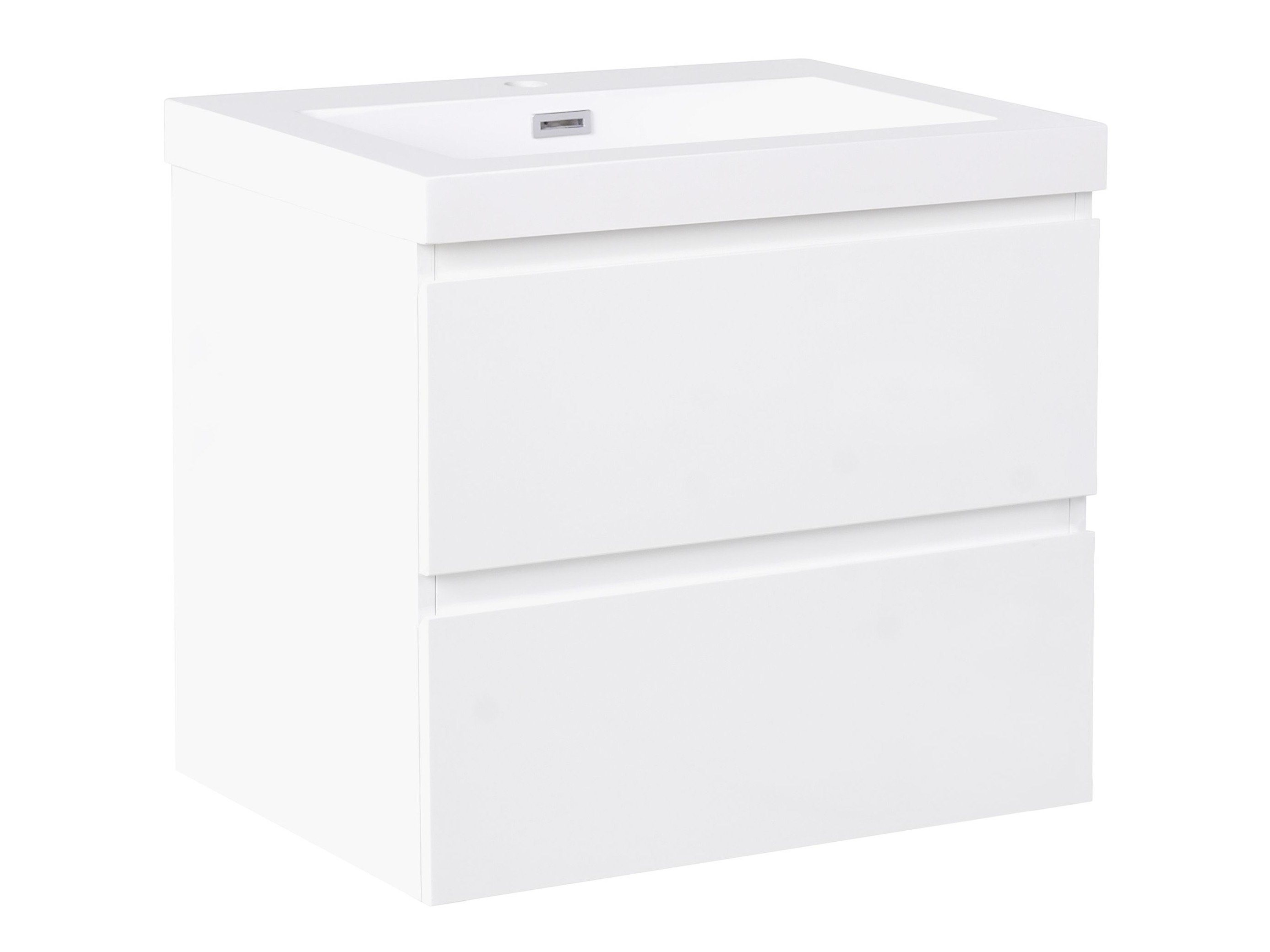 Окачен шкаф за мивка Berwyn 2872 (Бял)