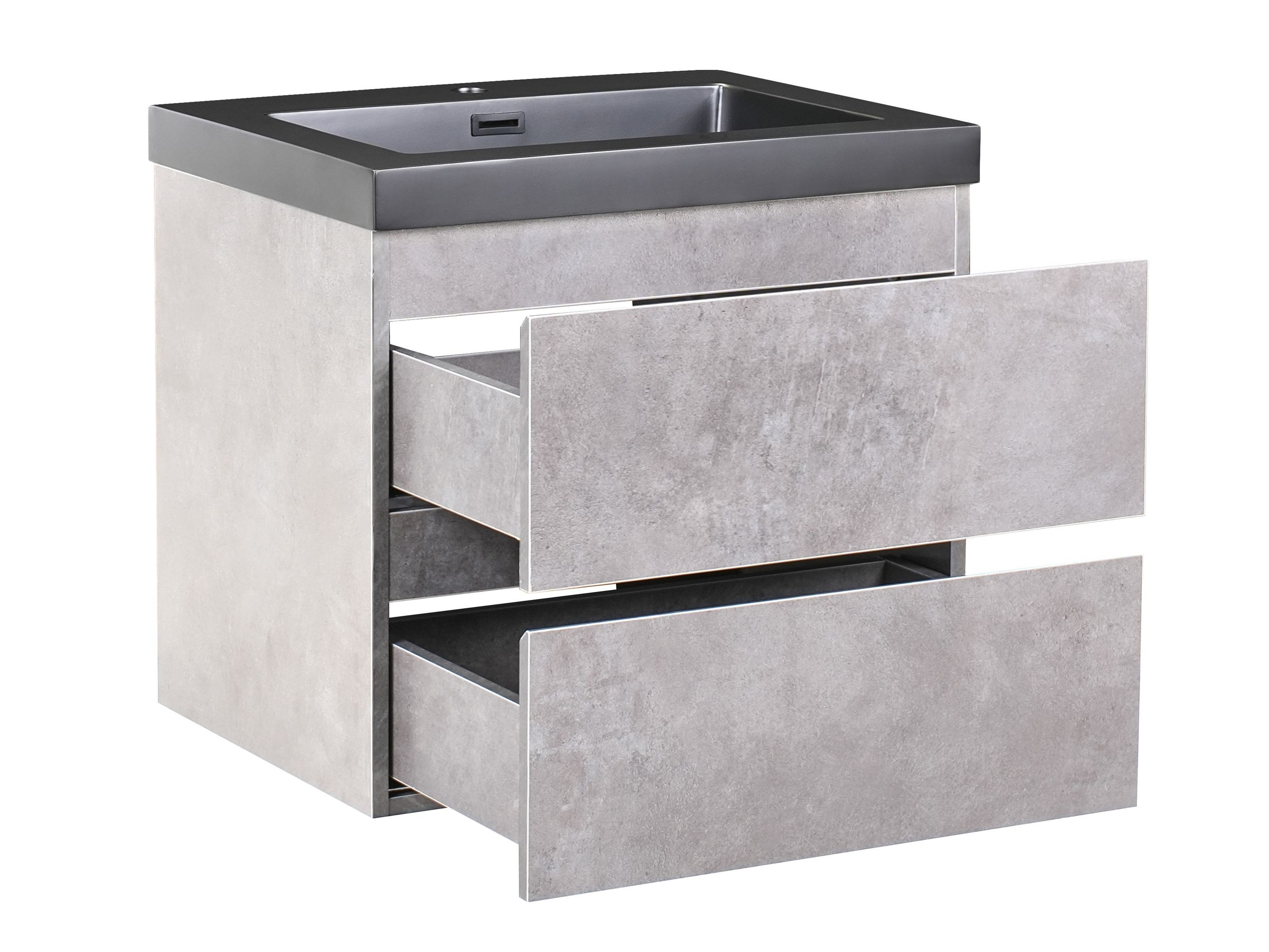 Окачен шкаф за мивка Berwyn 2872 (Сив)