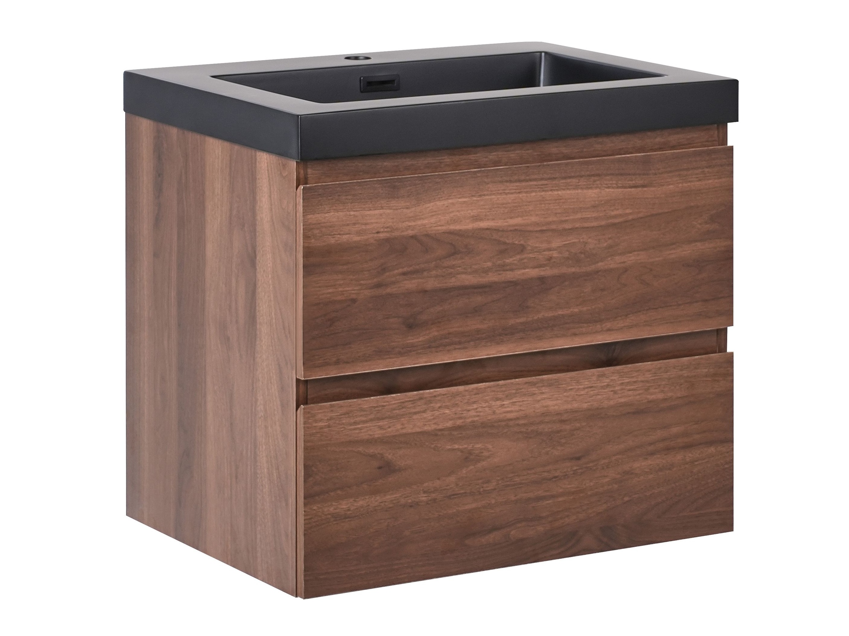 Окачен шкаф за мивка Berwyn 2872 (Тъмнокафяв)