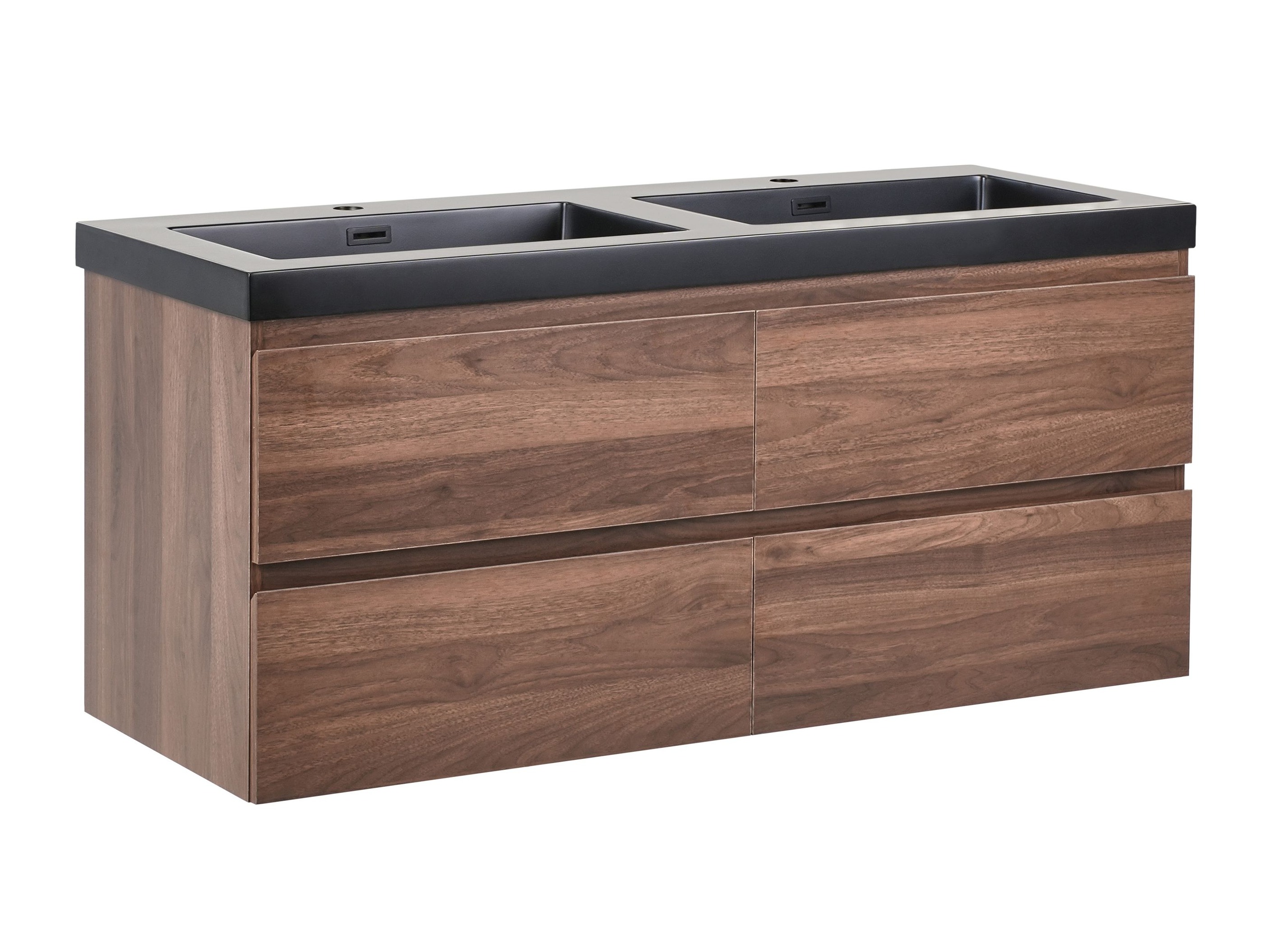 Окачен шкаф за мивка Berwyn 2873 (Тъмнокафяв)