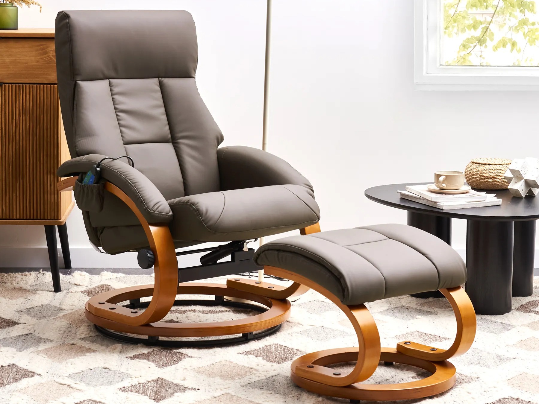 Фотьойл Berwyn 877 (Кафяв)