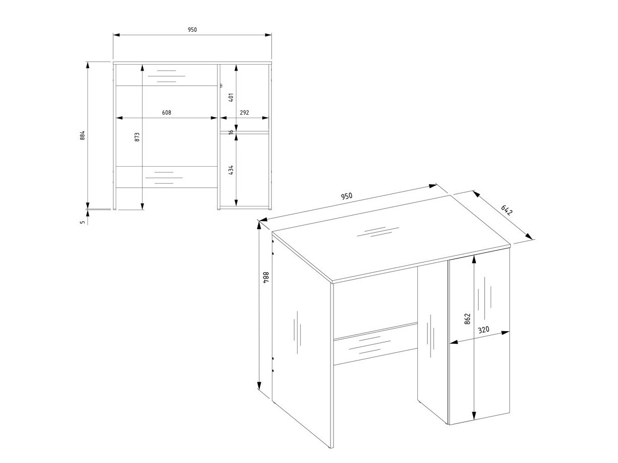 Стоящ шкаф за баня Balelbo 109